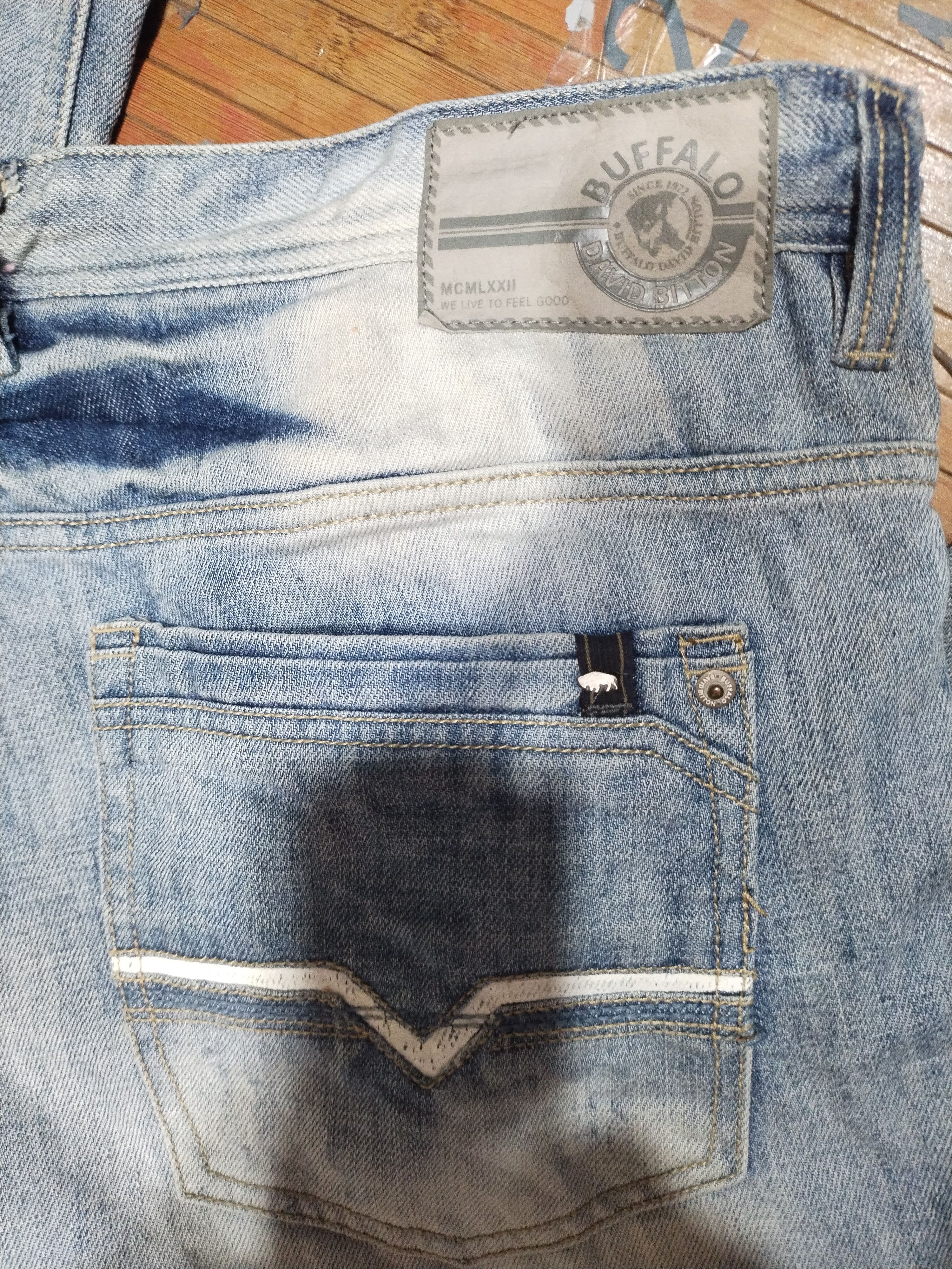 Vintage Jeans Buffalo David Bitton Sz 38" Size US 38 / EU 54 - 7 Thumbnail