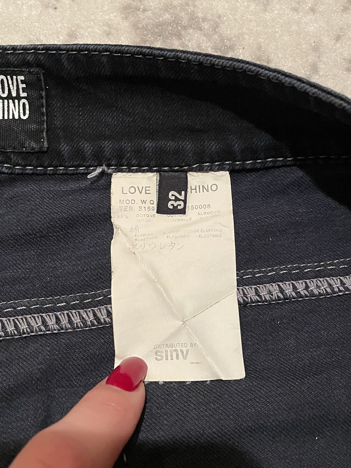 Designer × Moschino × Vintage Designer Pant Love Moschino Vintage Big Logo Rare Size US 32 / EU 48 - 15 Thumbnail