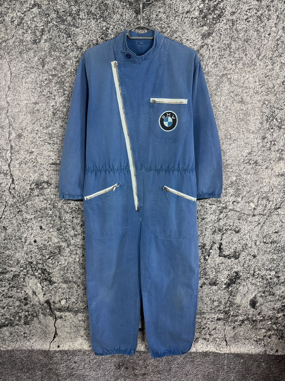 BMW BMW Vintage 70s 80s Coveralls Racing Jampsuit F1 Size 50 Size US 34 / EU 50 - 1 Thumbnail