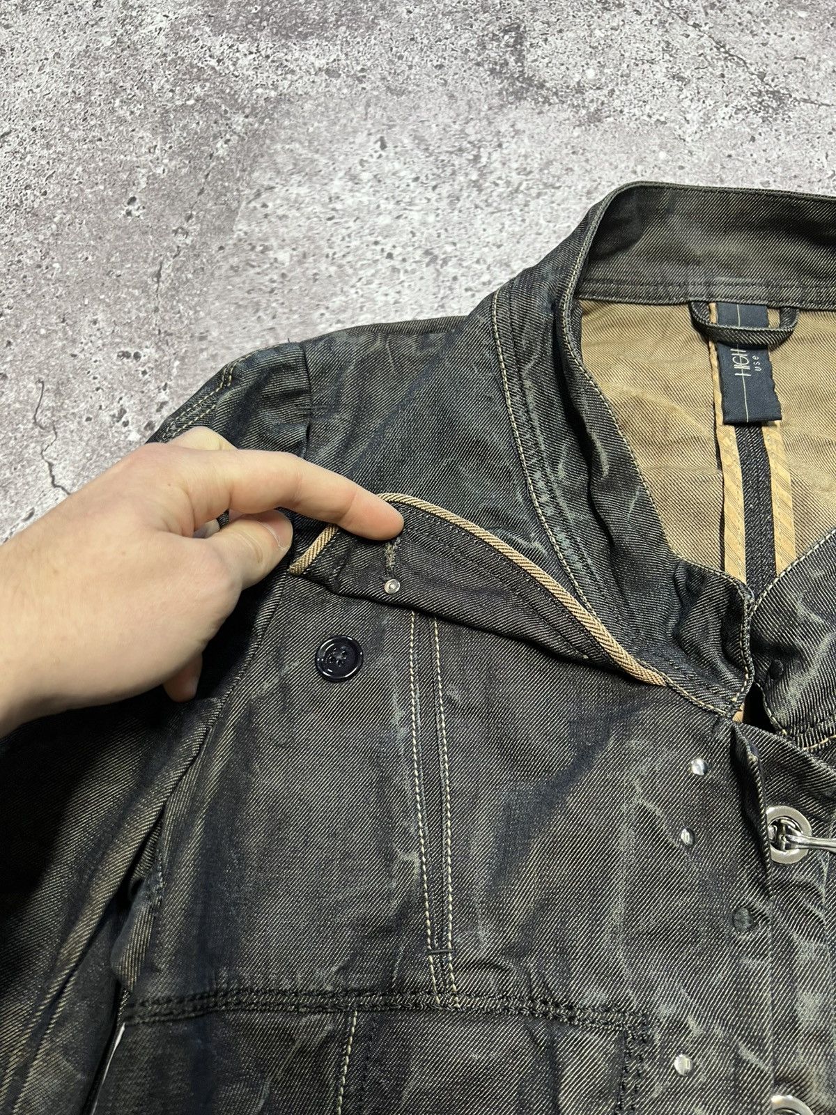 Hysteric Glamour 00s Napoleon Military Jacket Gothic YSL PPFM Balmain Vibe Size M / US 6-8 / IT 42-44 - 17 Thumbnail