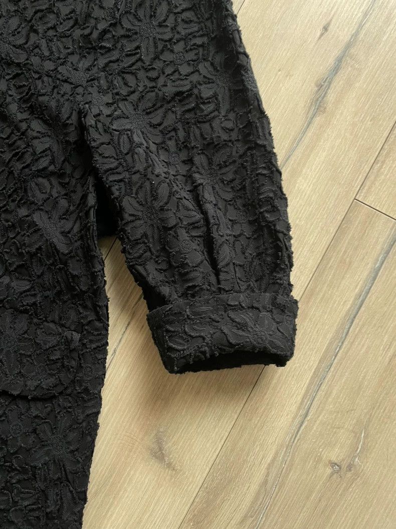 Comme des Garcons Comme des Garcons Black three-dimensional flowered dress Size XS / US 0-2 / IT 36-38 - 5 Thumbnail