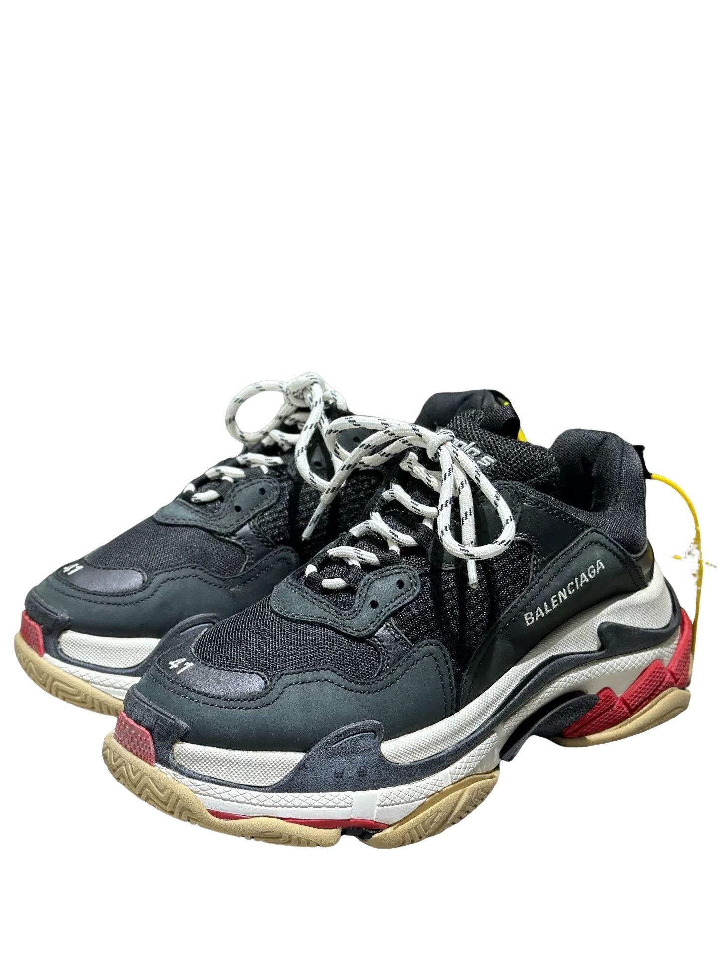 Balenciaga Balenciaga Distressed Triple S Sneakers US 8 Size US 8 / EU 41 - 1 Thumbnail