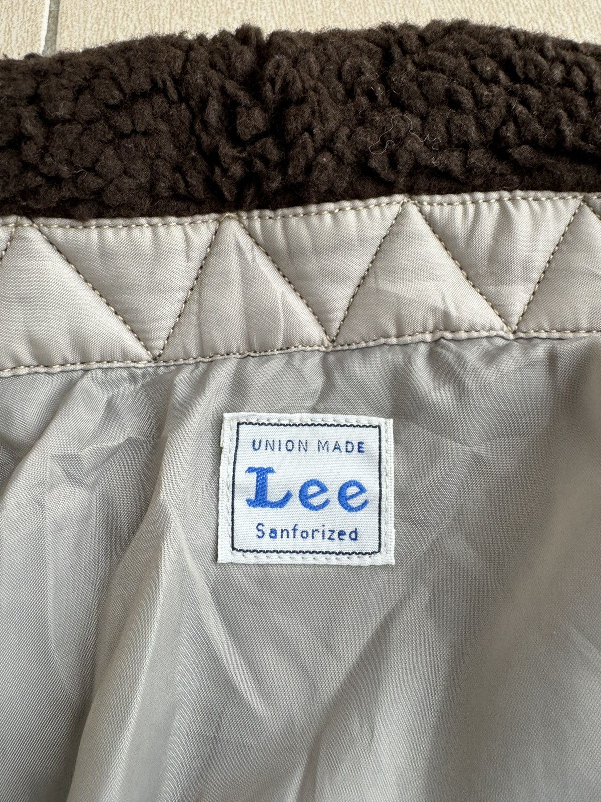 Japanese Brand × Lee × Patagonia ⚡️⚡️Vintage Lee Deep Fleece Button Up Shirt Size US S / EU 44-46 / 1 - 10 Thumbnail