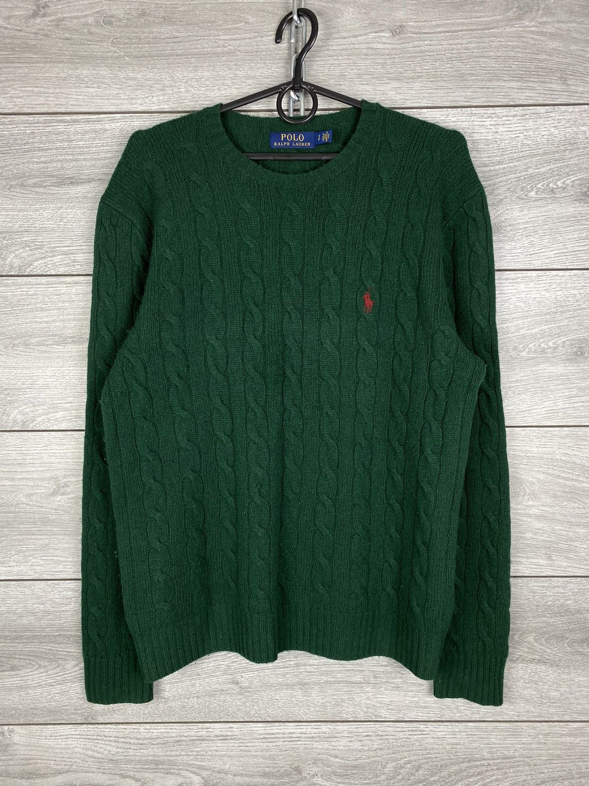 Polo Ralph Lauren Womans Vintage Polo Ralph Lauren Wool Knited Sweater Size S / US 4 / IT 40 - 1 Thumbnail