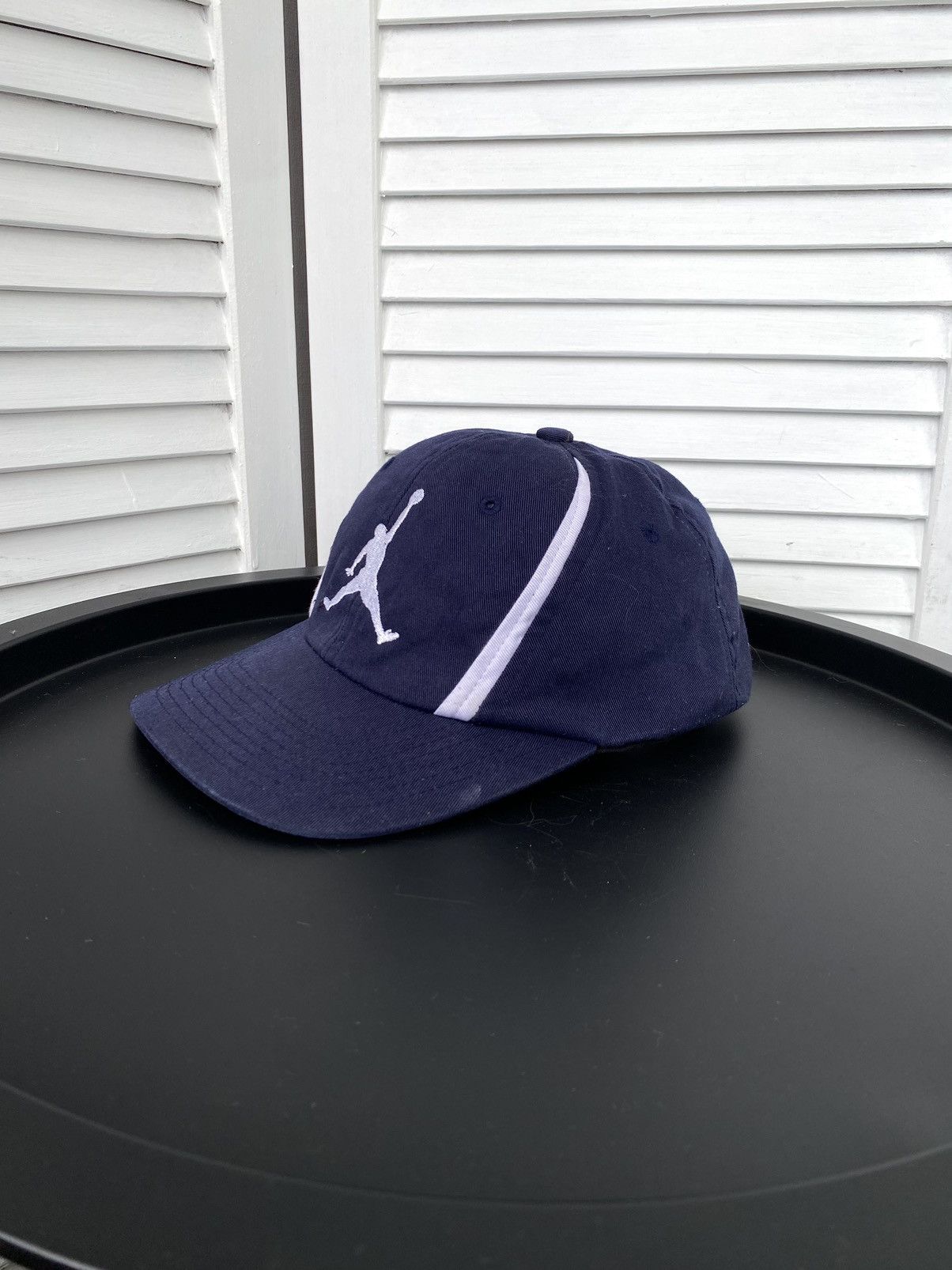 Jordan Brand × Nike × Vintage Vintage Nike Jordan Swoosh Hat Cap Size ONE SIZE - 5 Thumbnail