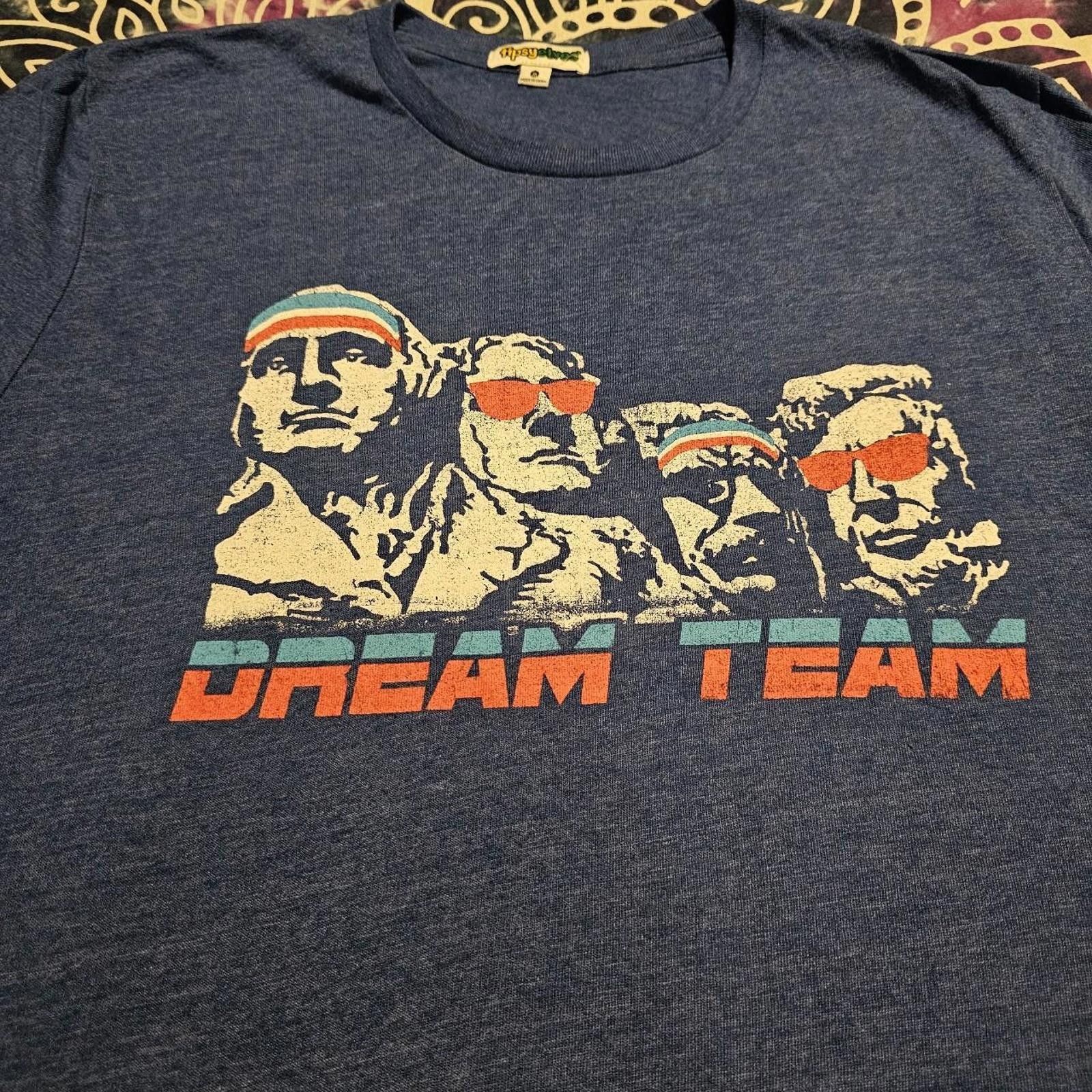 Designer Tipsy Elves Red White & Blue T-shirt Dream Team Mt. Rushmore Size US M / EU 48-50 / 2 - 3 Thumbnail