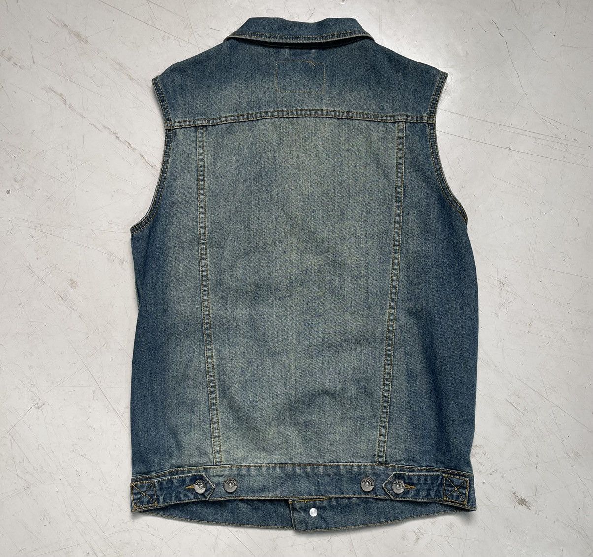 Vintage Victorious Jean Vest Size US L / EU 52-54 / 3 - 6 Thumbnail
