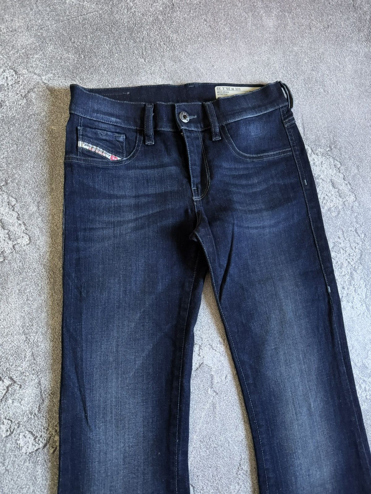 Diesel Diesel 25/32 Livier Flare low waist jeans trousers pants Y2K Size 25" / US 0 / IT 36 - 3 Thumbnail