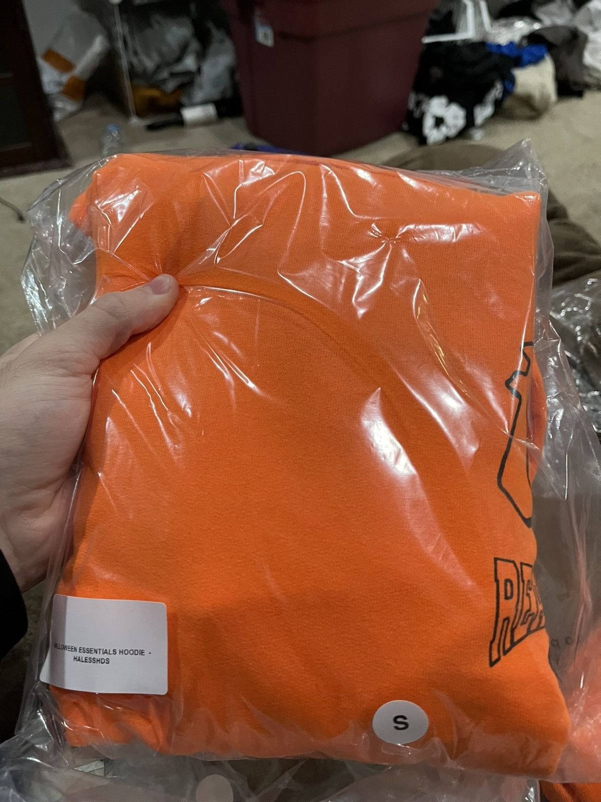 Japanese Brand × Rap Tees Orange RR Hoodie Size US S / EU 44-46 / 1 - 3 Thumbnail