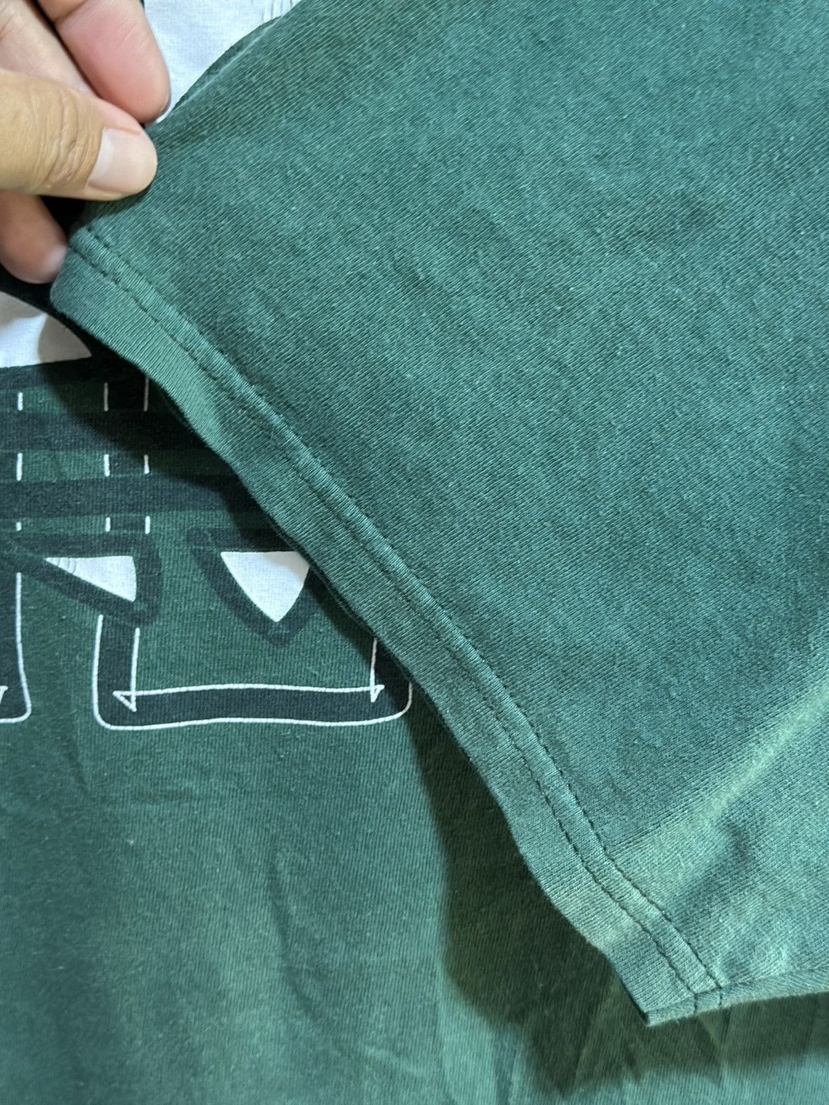 Adidas Thrashed Vintage 90s Adidas Sportwaer Faded Grunge Tee Size US XL / EU 56 / 4 - 3 Thumbnail