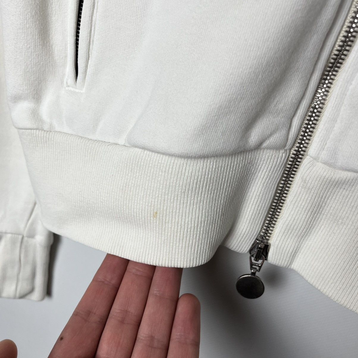 Moncler Vintage Moncler Maglia Cardigan Track Jacket Big Logo Patch Size US M / EU 48-50 / 2 - 5 Thumbnail