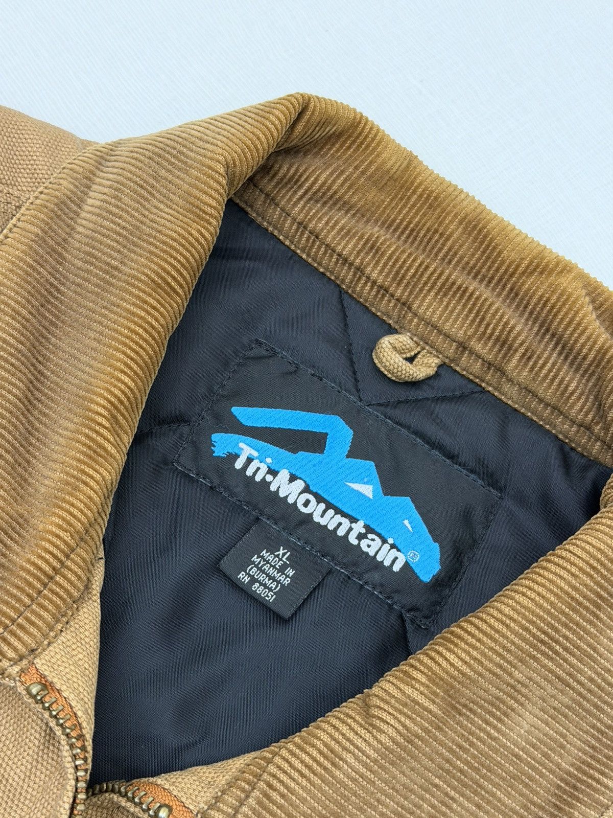 Vintage Vtg 90s Tri-Mountain Detroit Jacket Workwear QuiltedLined XL Size US XL / EU 56 / 4 - 4 Thumbnail