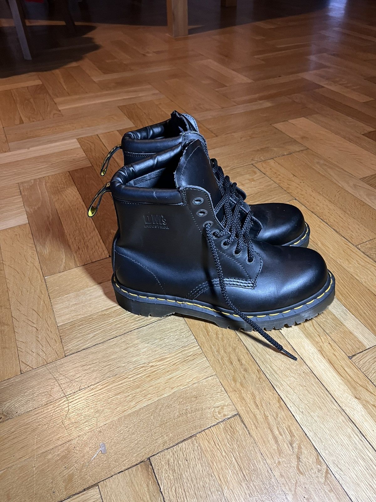 image of Dr Martens x Vintage Dr.martens High Boots in Black, Men's (Size 8)