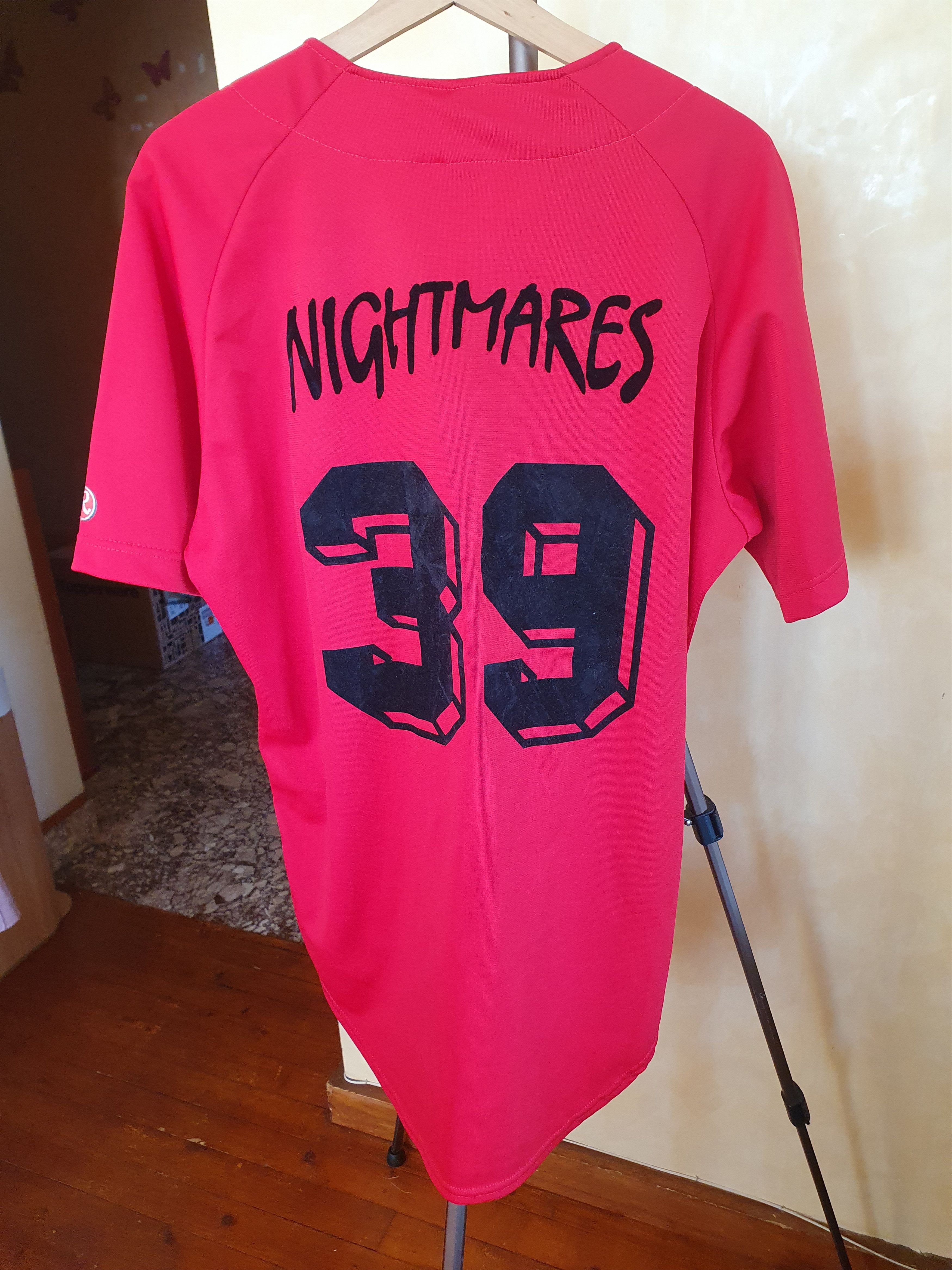 Other Nightmares #39 Rawlings Baseball Jersey sz L Size US L / EU 52-54 / 3 - 1 Thumbnail