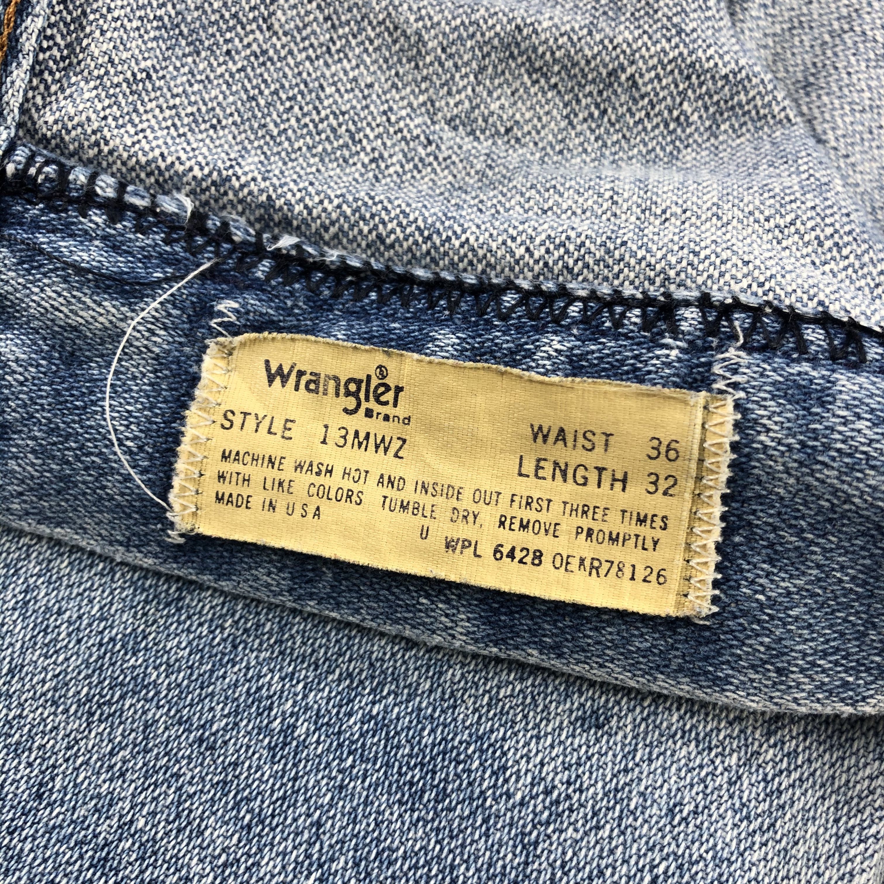 Vintage × Wrangler Vintage Blue Wash Wrangler Jeans-JM2703 Size US 34 / EU 50 - 11 Thumbnail
