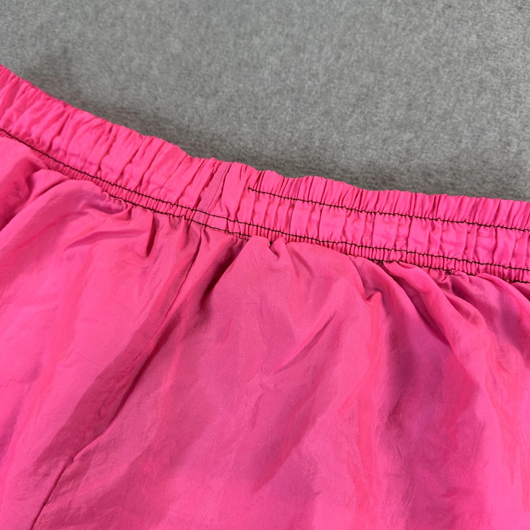 Everlast Everlast Athletic Shorts Mens Large Pink Colorblock Elastic Waist Pockets Lightweight Gym Running Size US 33 - 7 Thumbnail