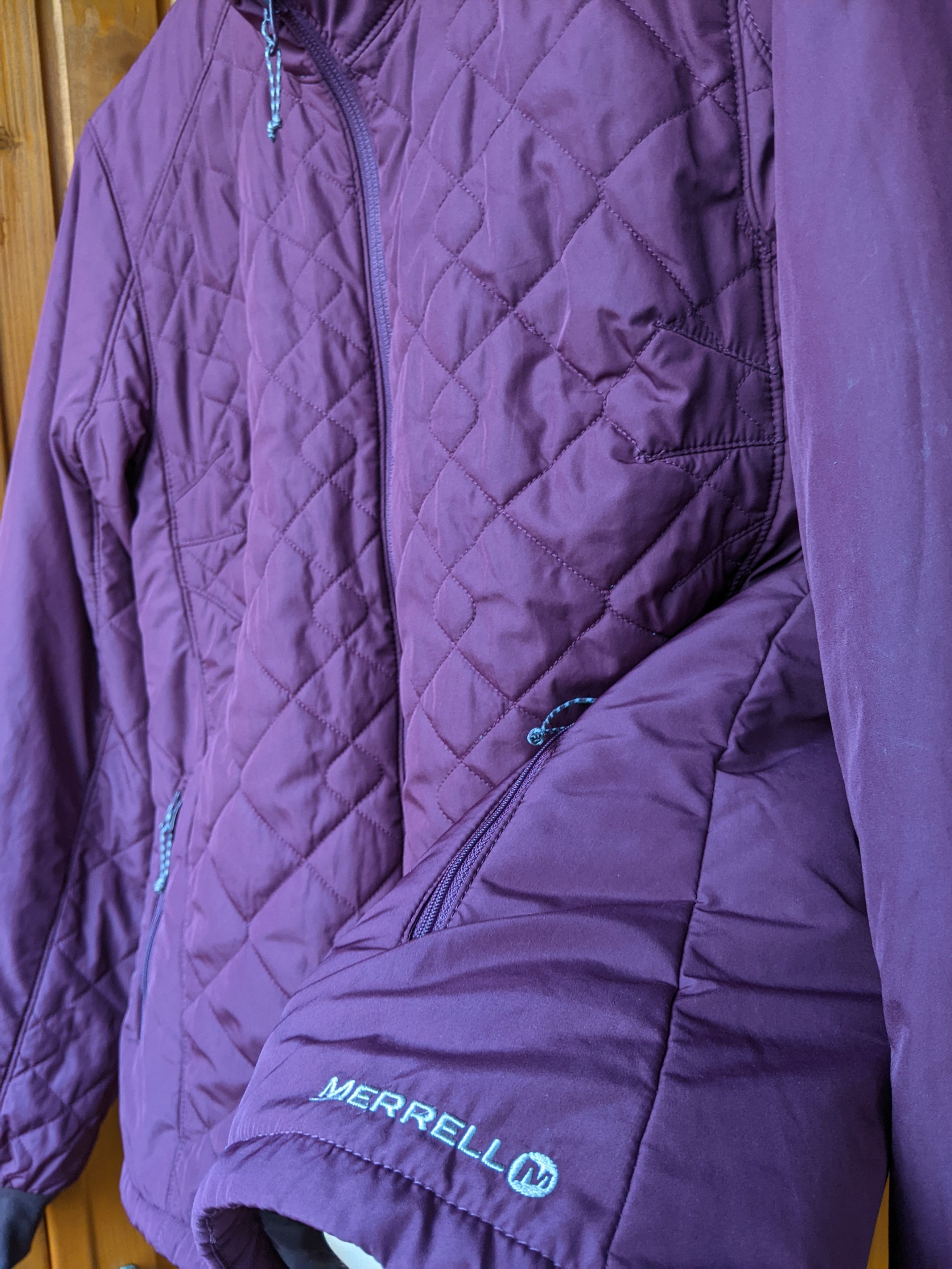 Merrell Merrell Womens Zip Jacket The North Face Arcteryx Patagonia Size L / US 10 / IT 46 - 4 Thumbnail