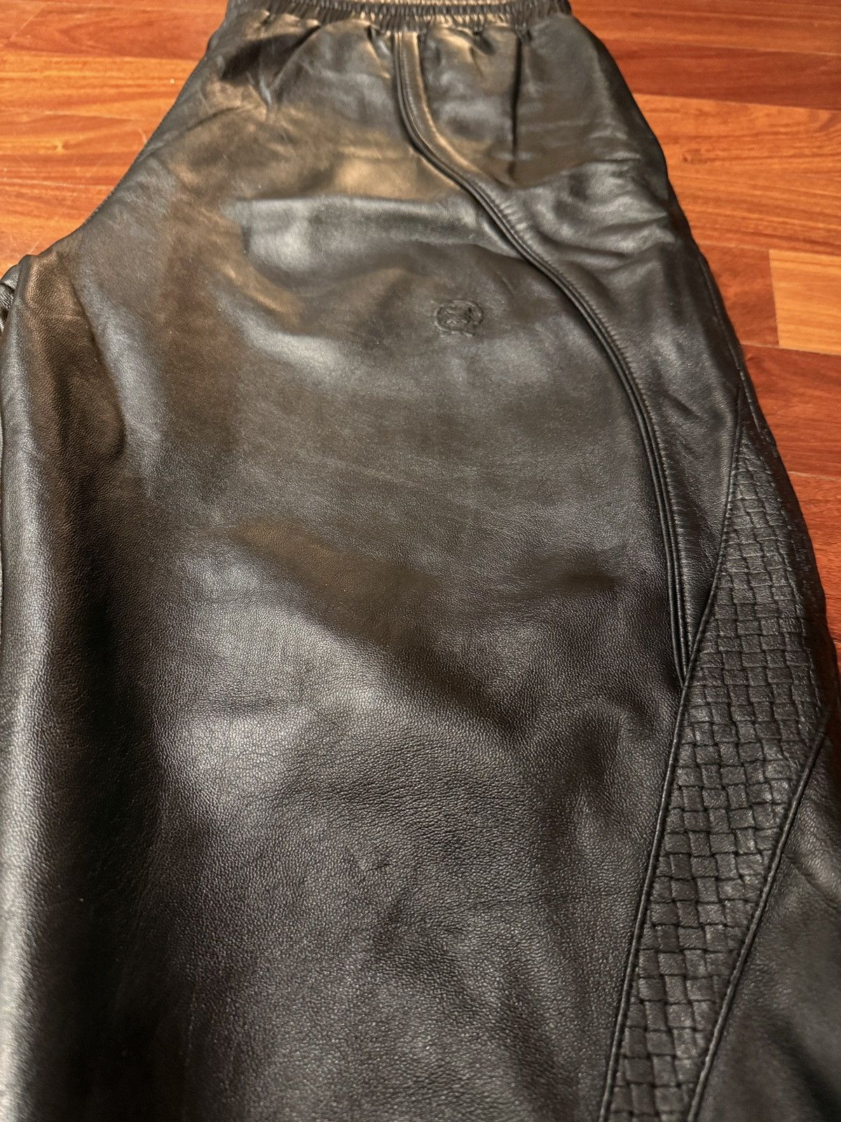 Aime Leon Dore Aime Leon Dore Leather Track Pant Size US 32 / EU 48 - 4 Thumbnail