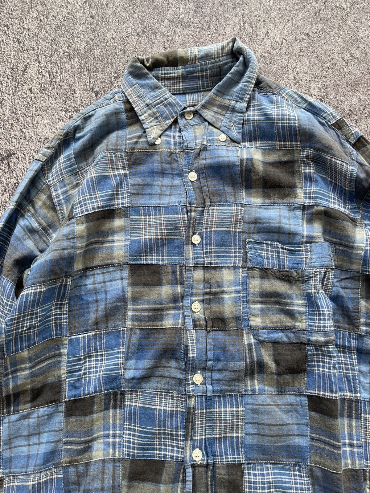 Japanese Brand Slapshot patcwork plaid Size US L / EU 52-54 / 3 - 4 Thumbnail