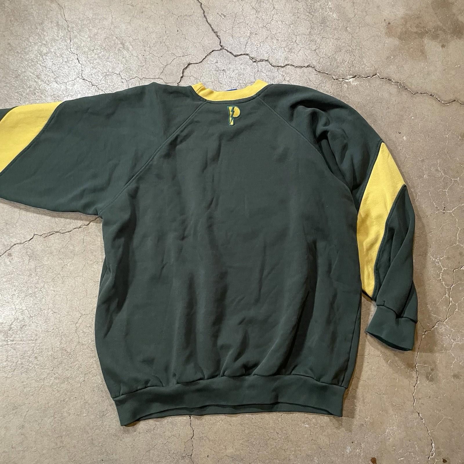 Pro Player Vintage Green Bay Packers Sweatshirt Large Green Crewneck Size US L / EU 52-54 / 3 - 7 Thumbnail