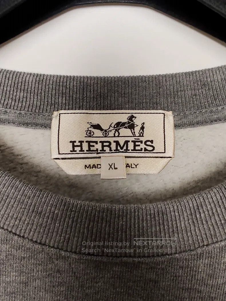 Hermes Hermes Men's Leather Dragon Hoodie Size US XL / EU 56 / 4 - 3 Thumbnail