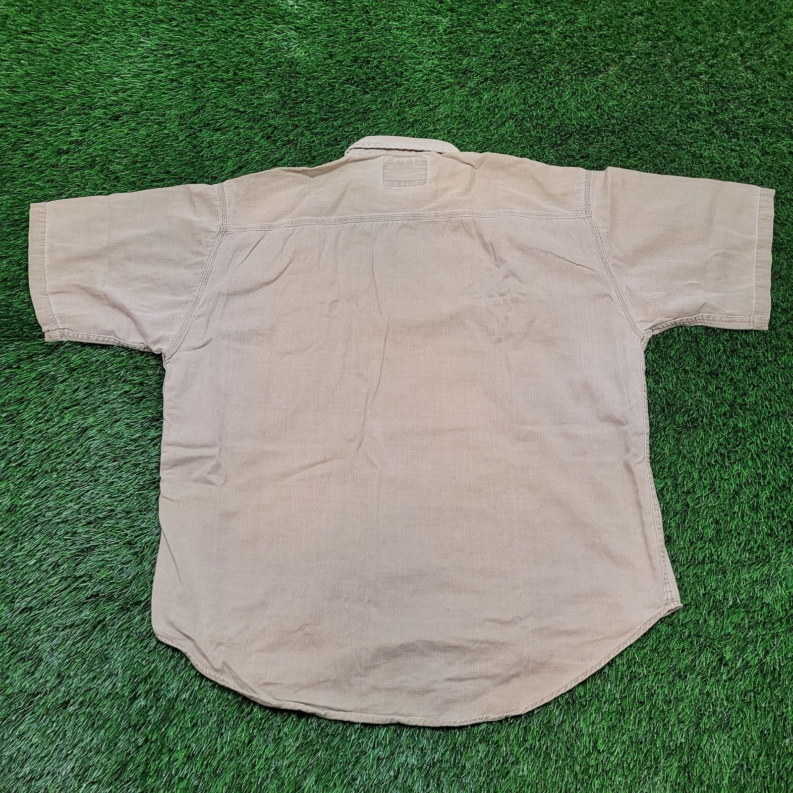 Levi's VTG Levi's Oversized Baggy Workwear Shirt 2XL 3XL 27" Chest Size US XXL / EU 58 / 5 - 5 Thumbnail