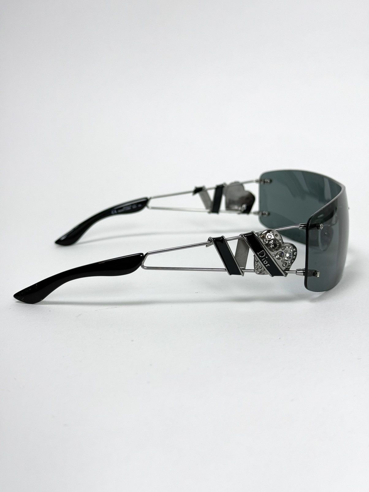 Dior Y2K DIOR HEART CORE MONOLENS SUNGLASSES Size ONE SIZE - 4 Thumbnail