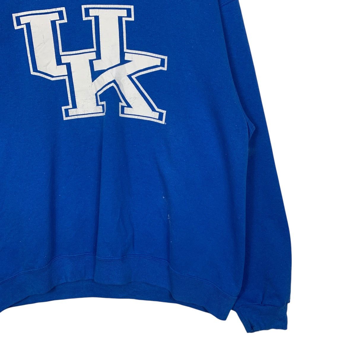 Vintage Vintage Blue Crewneck Sweatshirt UK Big Logo #1582-C71 Size US M / EU 48-50 / 2 - 4 Thumbnail