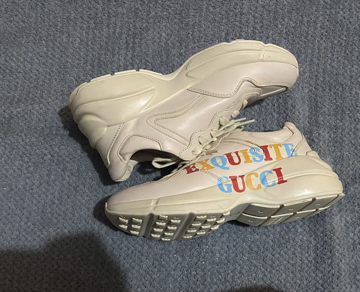 Gucci Gucci Rython Exquisite sneaker Size US 7 / IT 37 - 2 Thumbnail