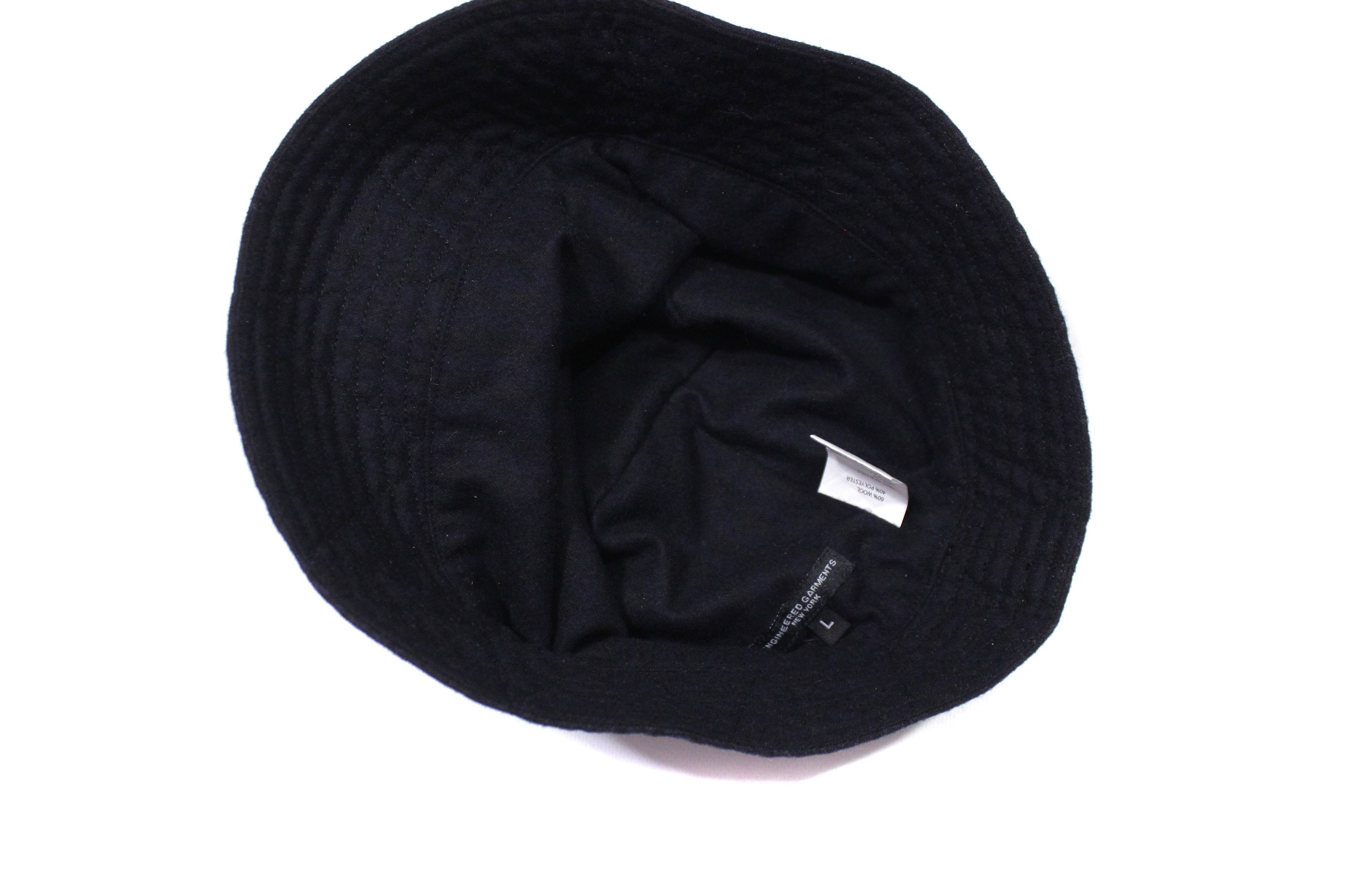 Engineered Garments 00S Plaid Wool Hat Vintage Made in USA Size ONE SIZE - 4 Thumbnail