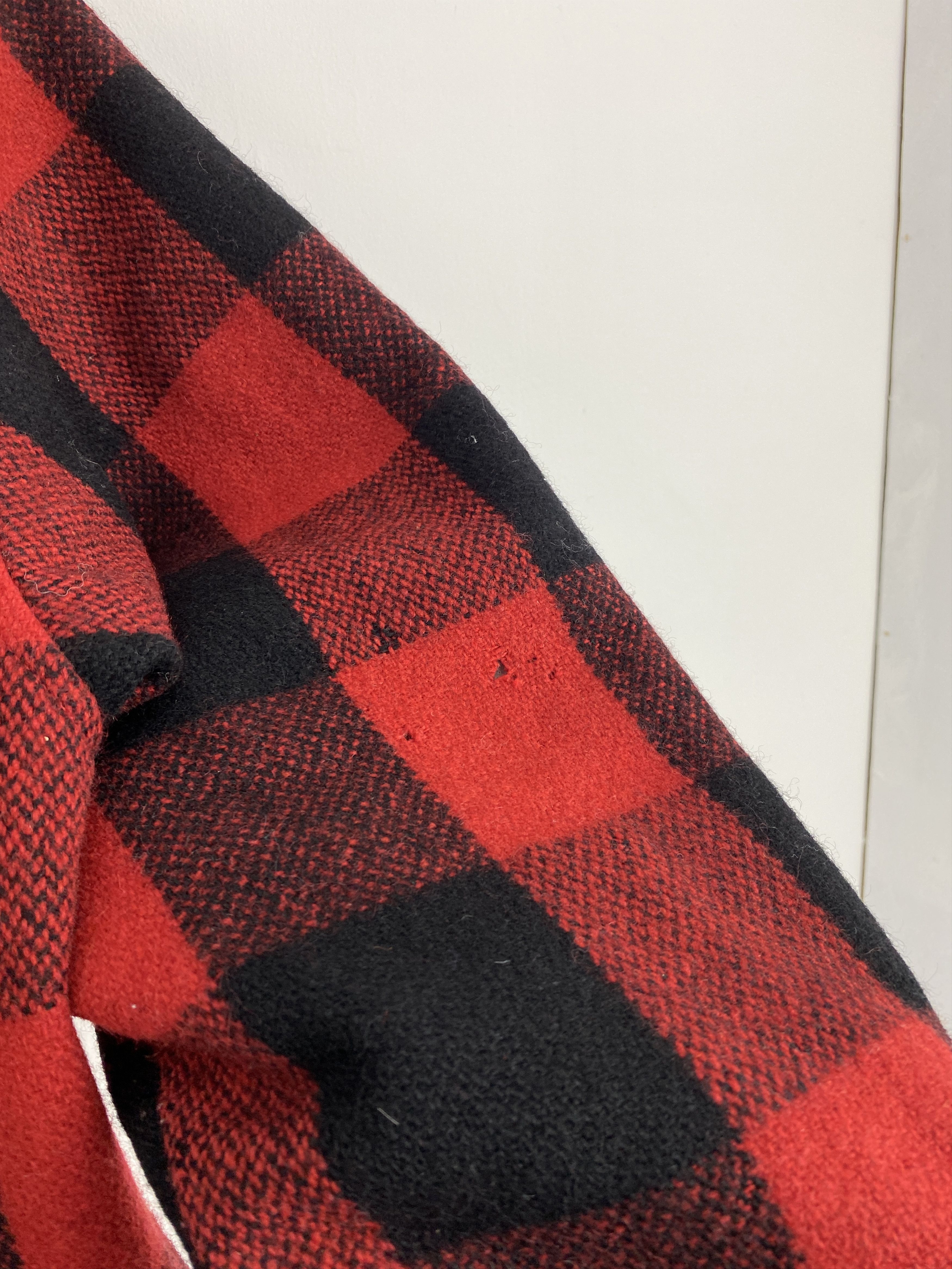 If Six Was Nine Vintage John Bull Shadow Plaid Zipper Flannel Jacket MJ0056 Size US L / EU 52-54 / 3 - 14 Thumbnail