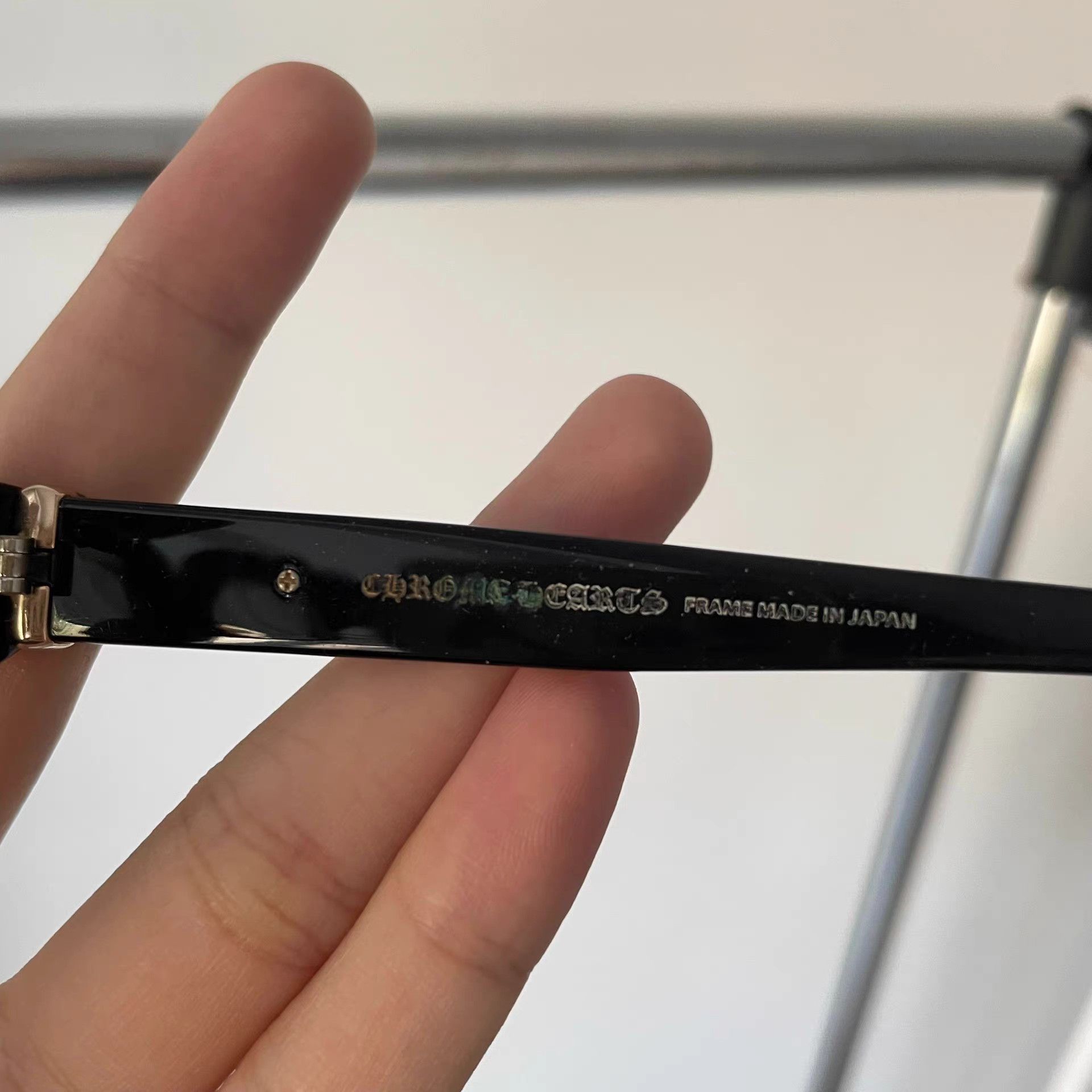 Chrome Hearts Chrome Hearts Black Dagger Silver Plated Eyeglasses Frame Size ONE SIZE - 9 Thumbnail