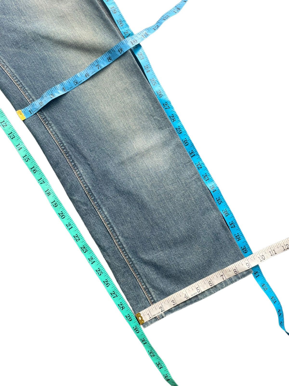 Lee × Vintage Vintage Miss Lee Riders Half Selvedge Denim Size 29" - 22 Thumbnail
