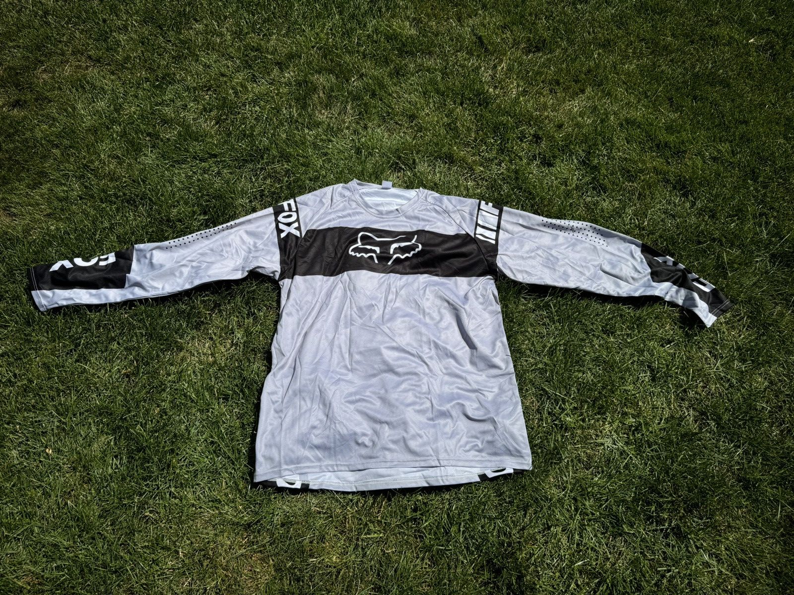Fox Racing * New * Fox Racing Jersey Grey/Black Size US XXL / EU 58 / 5 - 1 Thumbnail