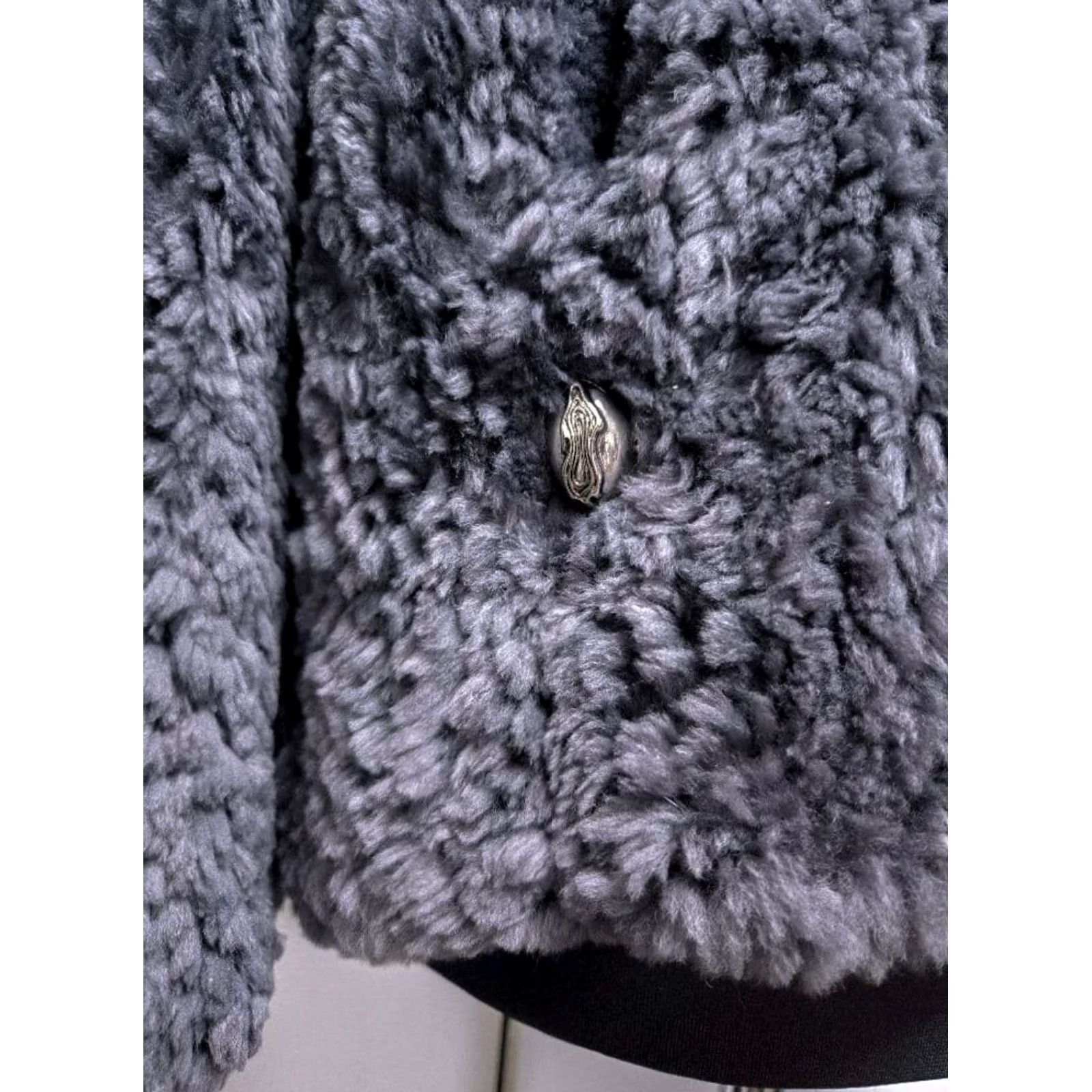 Vintage VINTAGE Paula Lishman Canadian-made beaver jacket Size M Women's Jacket Gray Overcoat Fur Canada M Women Size M / US 6-8 / IT 42-44 - 7 Thumbnail