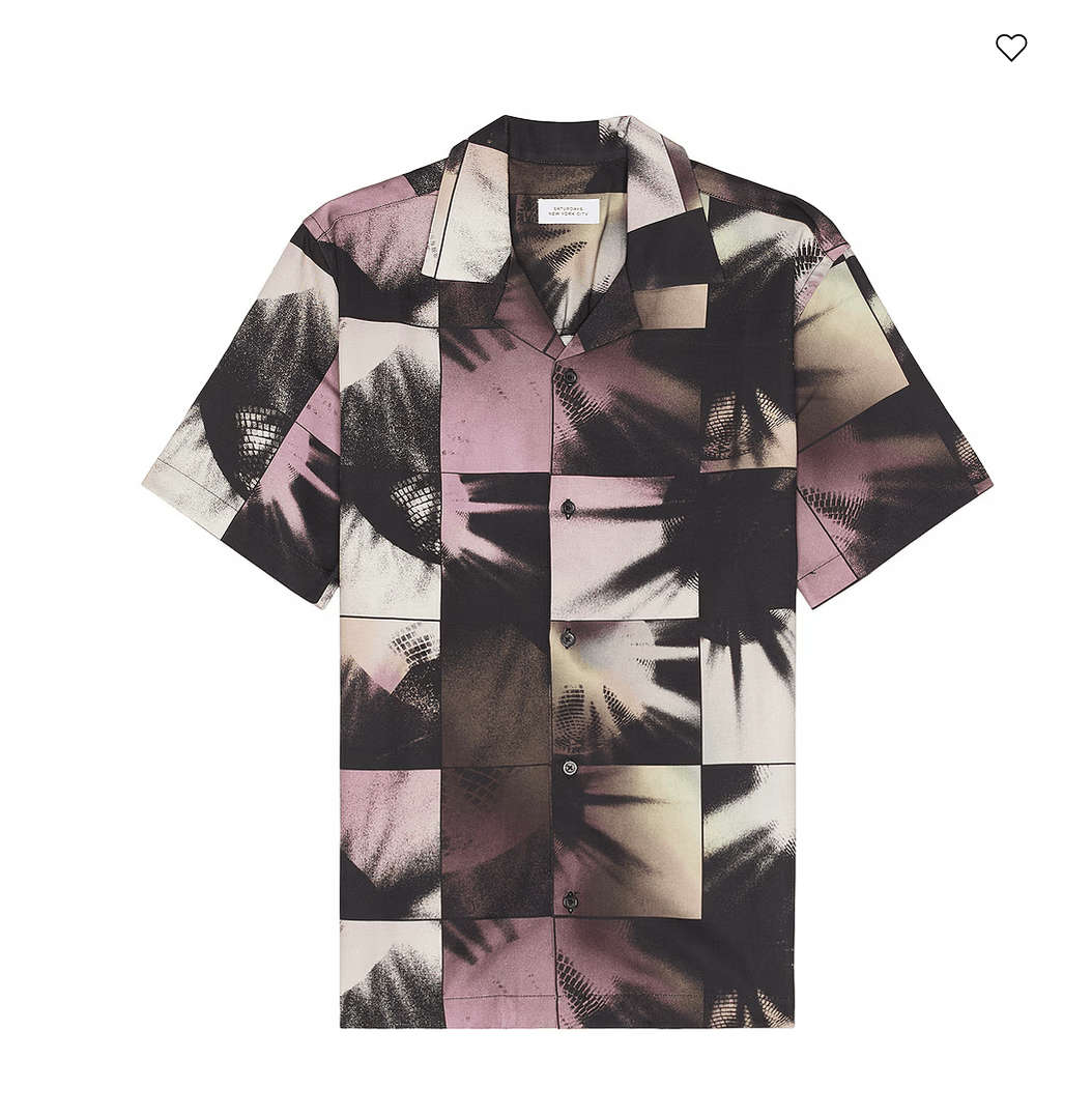 Saturdays NYC Saturdays NYC Canty Disco Magic Short Sleeve Button Up Down Size US XL / EU 56 / 4 - 6 Thumbnail