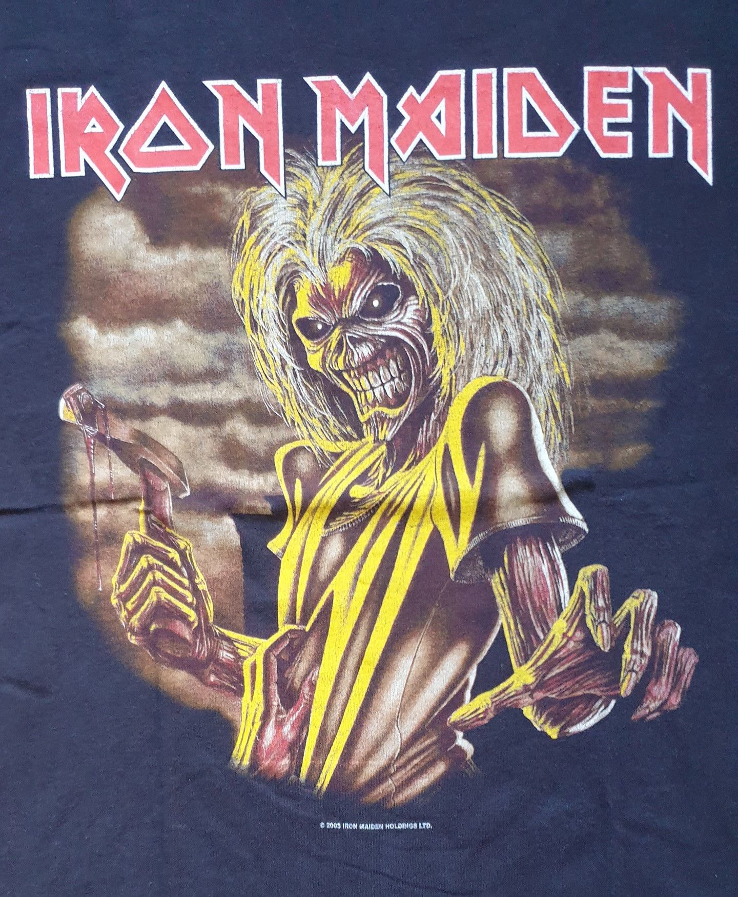 Band Tees × Hanes × Iron Maiden IRON MAIDEN 2003 - KILLERS Size US XL / EU 56 / 4 - 1 Thumbnail