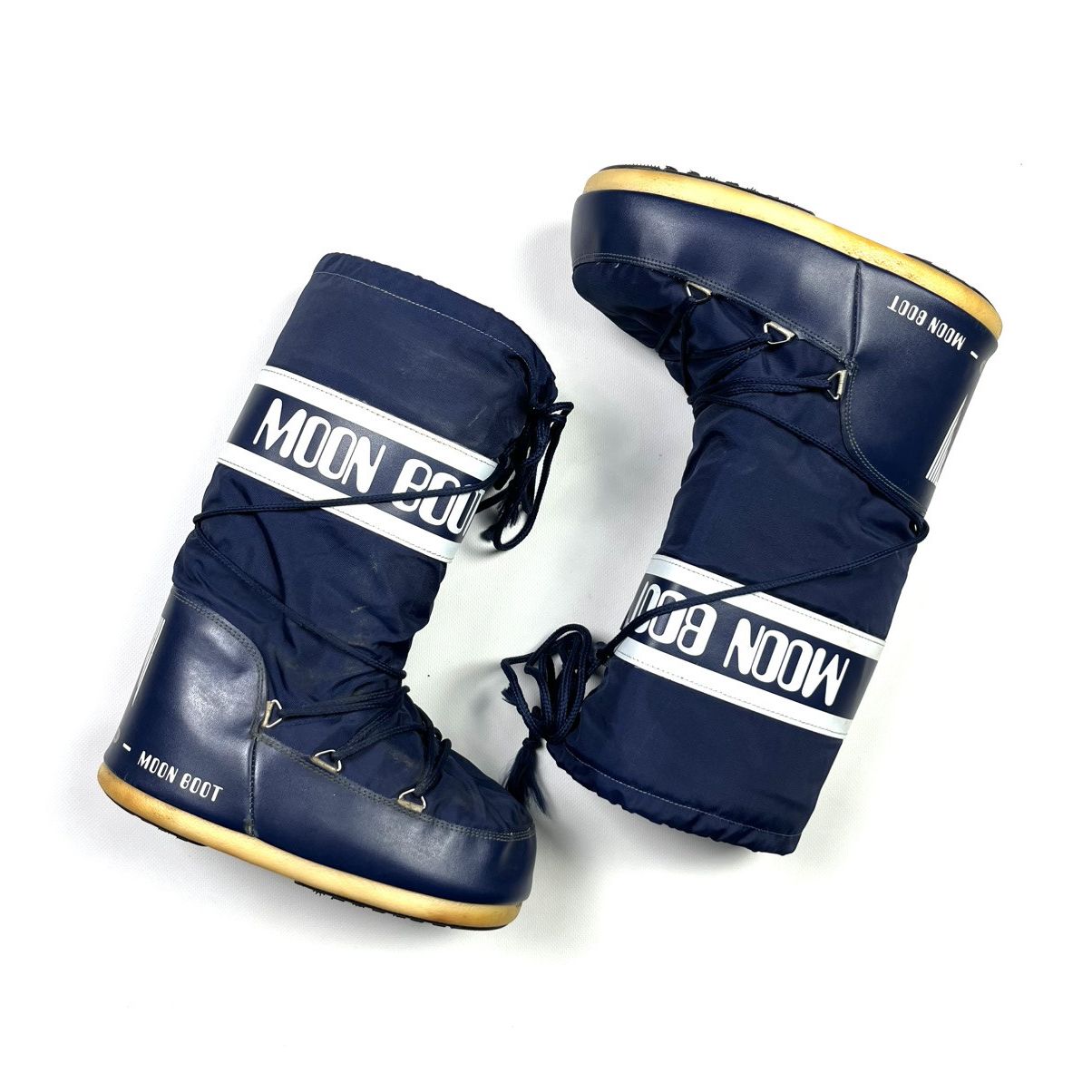 Moon Boot Y2K Moon Boot Streetwear Vintage Shoes Avant Garde Ski Blue Size US 7.5 / EU 40-41 - 1 Thumbnail