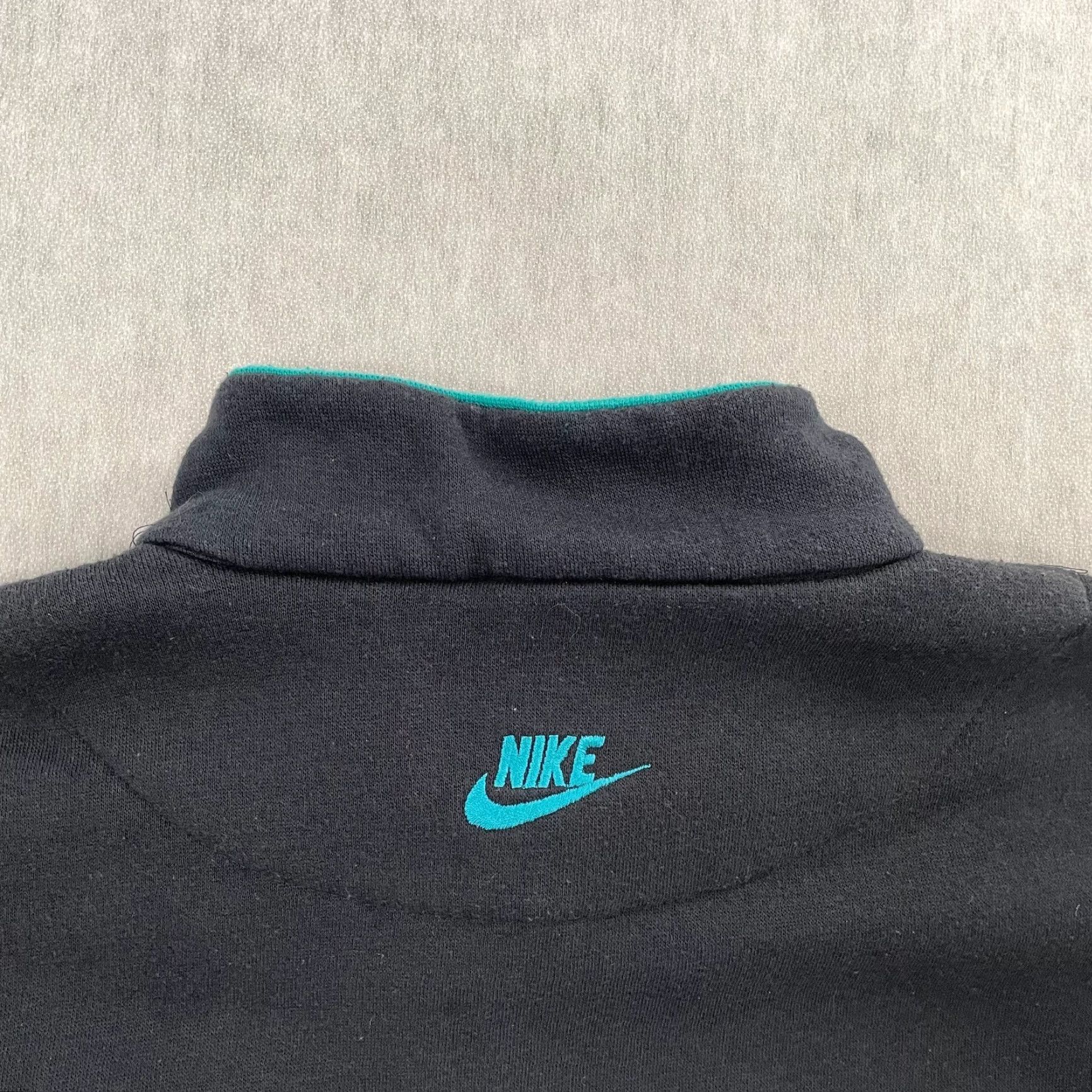 Nike VINTAGE Nike Women's Jacket Large Blue 1/4 Zip Pullover Casual Athletic 90s Size L / US 10 / IT 46 - 4 Thumbnail