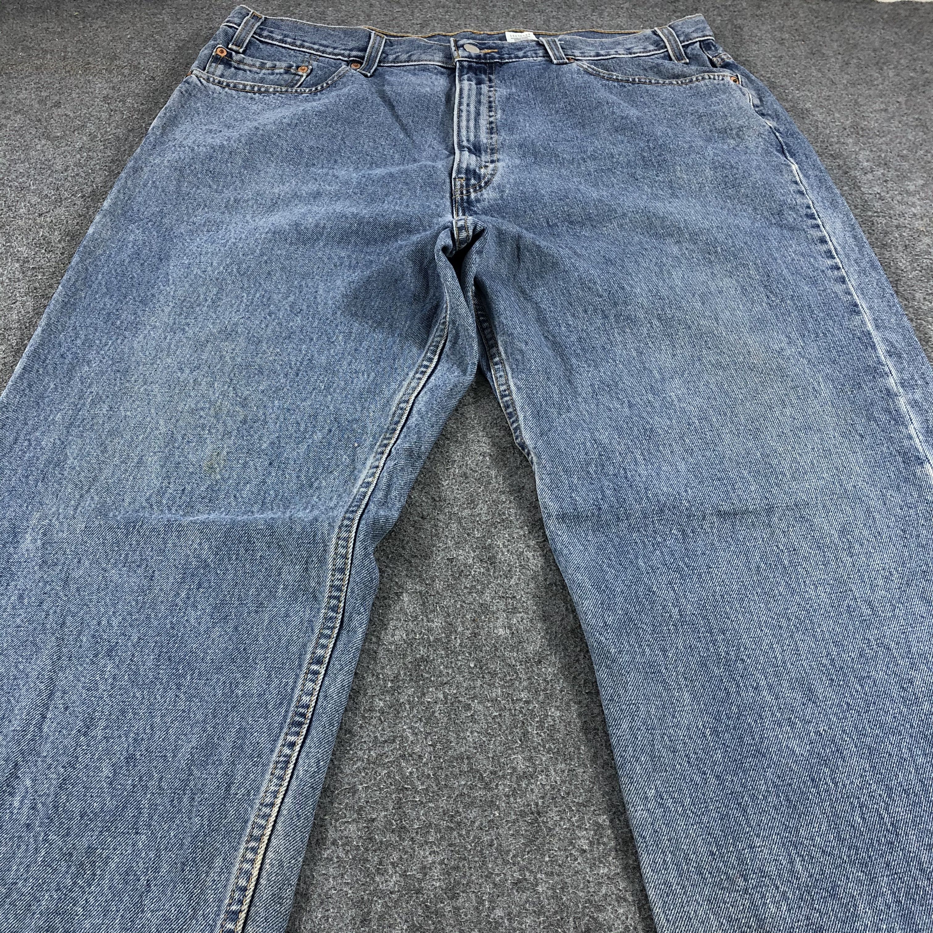 Levi's levis 550 Vintage Jeans Faded Blue Denim-J1015 Size US 39 - 3 Thumbnail