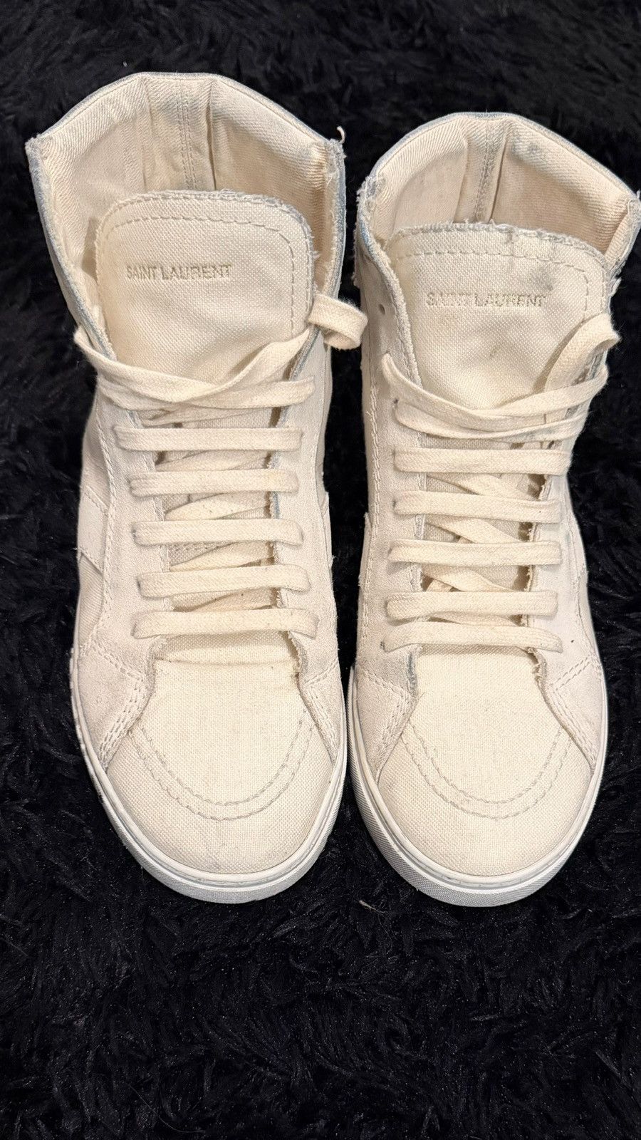 Saint Laurent Paris slp joe high “smoking forever” FW17 Size US 8.5 / EU 41-42 - 7 Thumbnail