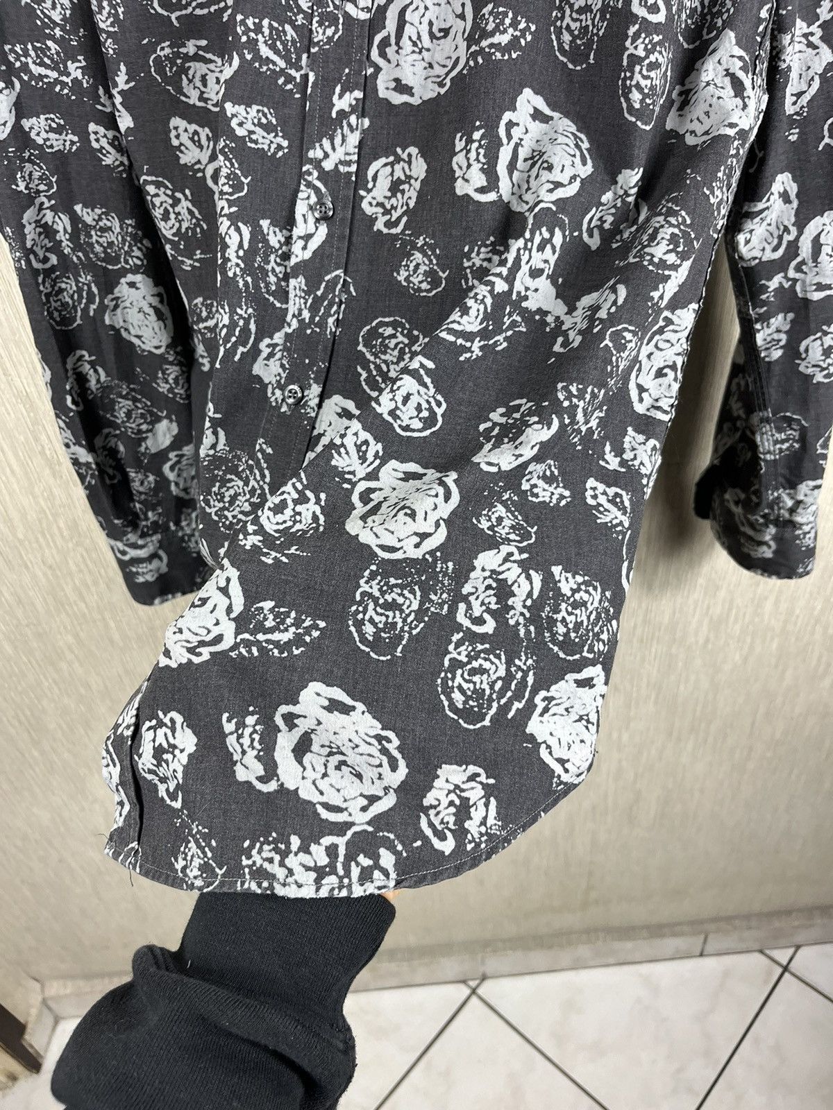 Diesel × Vintage Vintage archive Diesel Industries roses full print y2k shirt Size US L / EU 52-54 / 3 - 15 Thumbnail