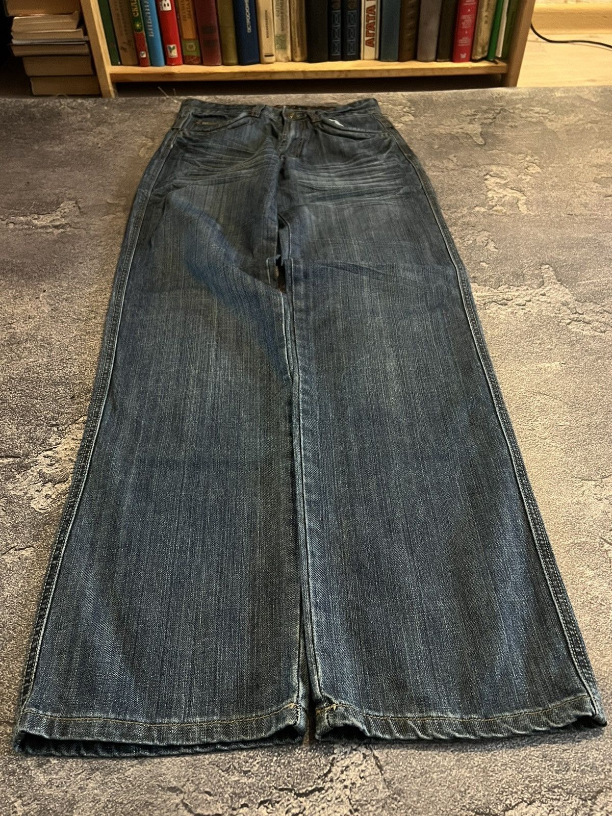 Vintage Hysteric Glamour Style / Vintage Washed Faded Baggy / Y2K Size US 29 - 7 Thumbnail