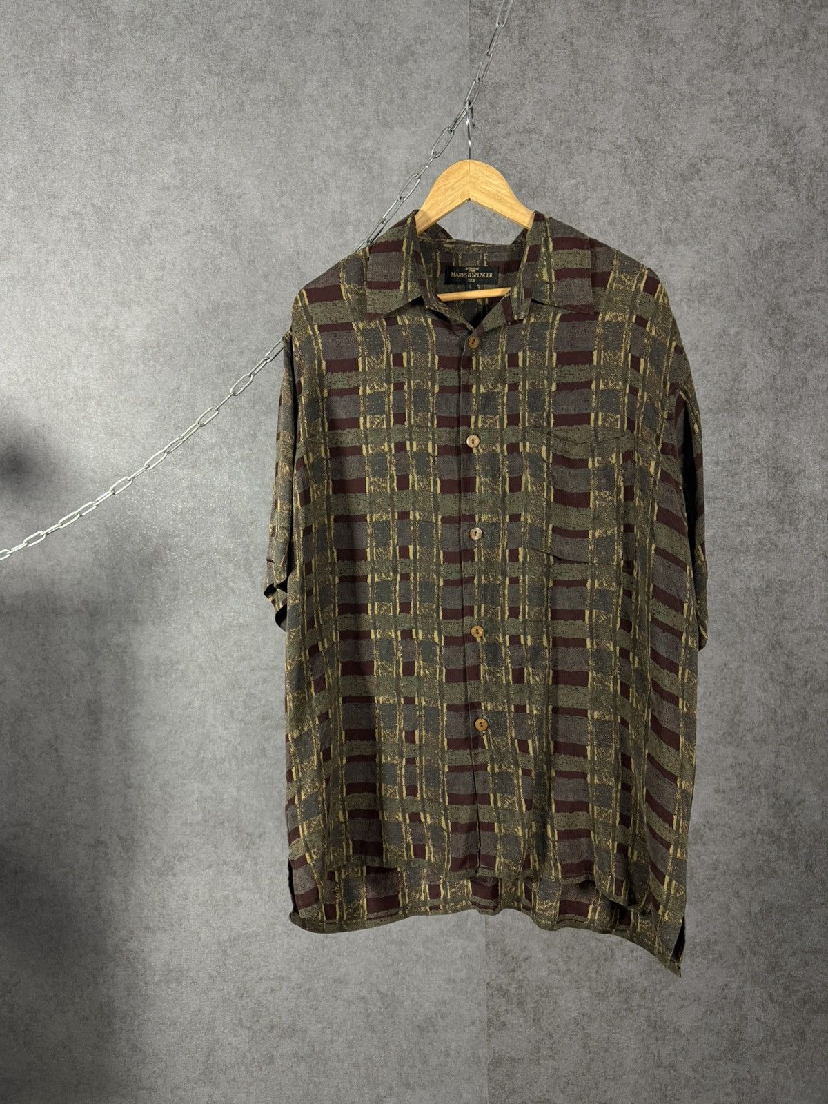 Vintage Art vintage designer silk shirt Size US XL / EU 56 / 4 - 1 Thumbnail