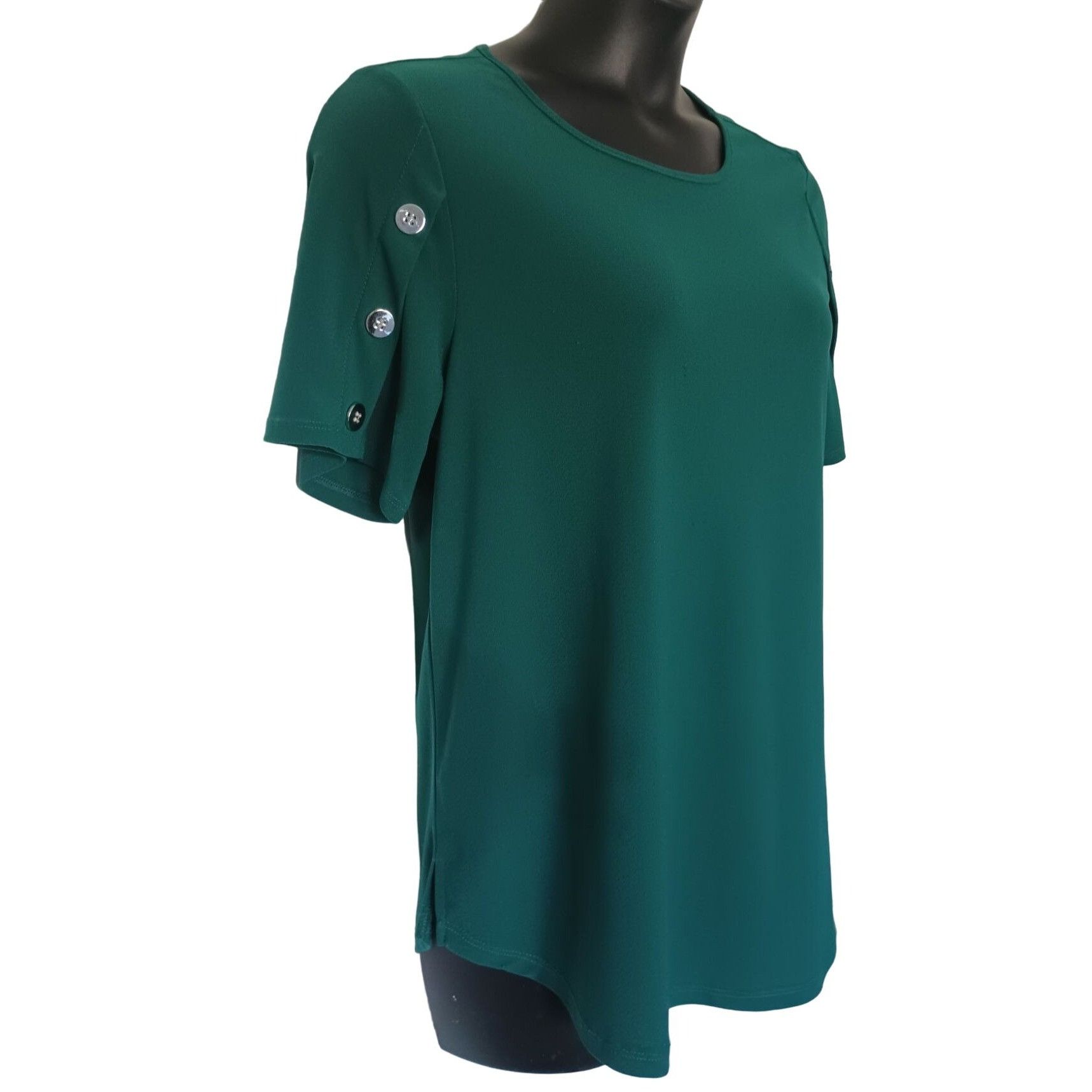 Other 89th & Madison Shirt Women X Large Green Top Blouse Button S Size XL / US 12-14 / IT 48-50 - 2 Thumbnail