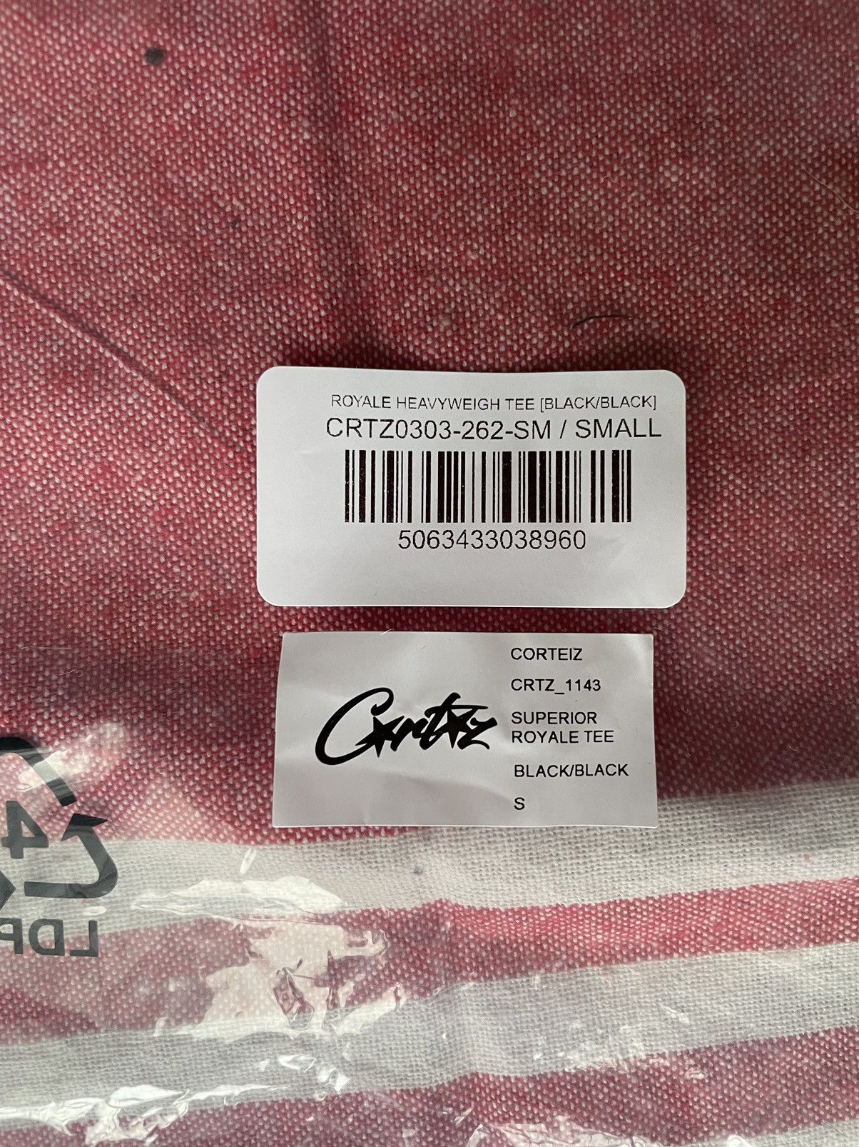 Corteiz Corteiz Royale Heavyweight black tee Size US S / EU 44-46 / 1 - 9 Thumbnail