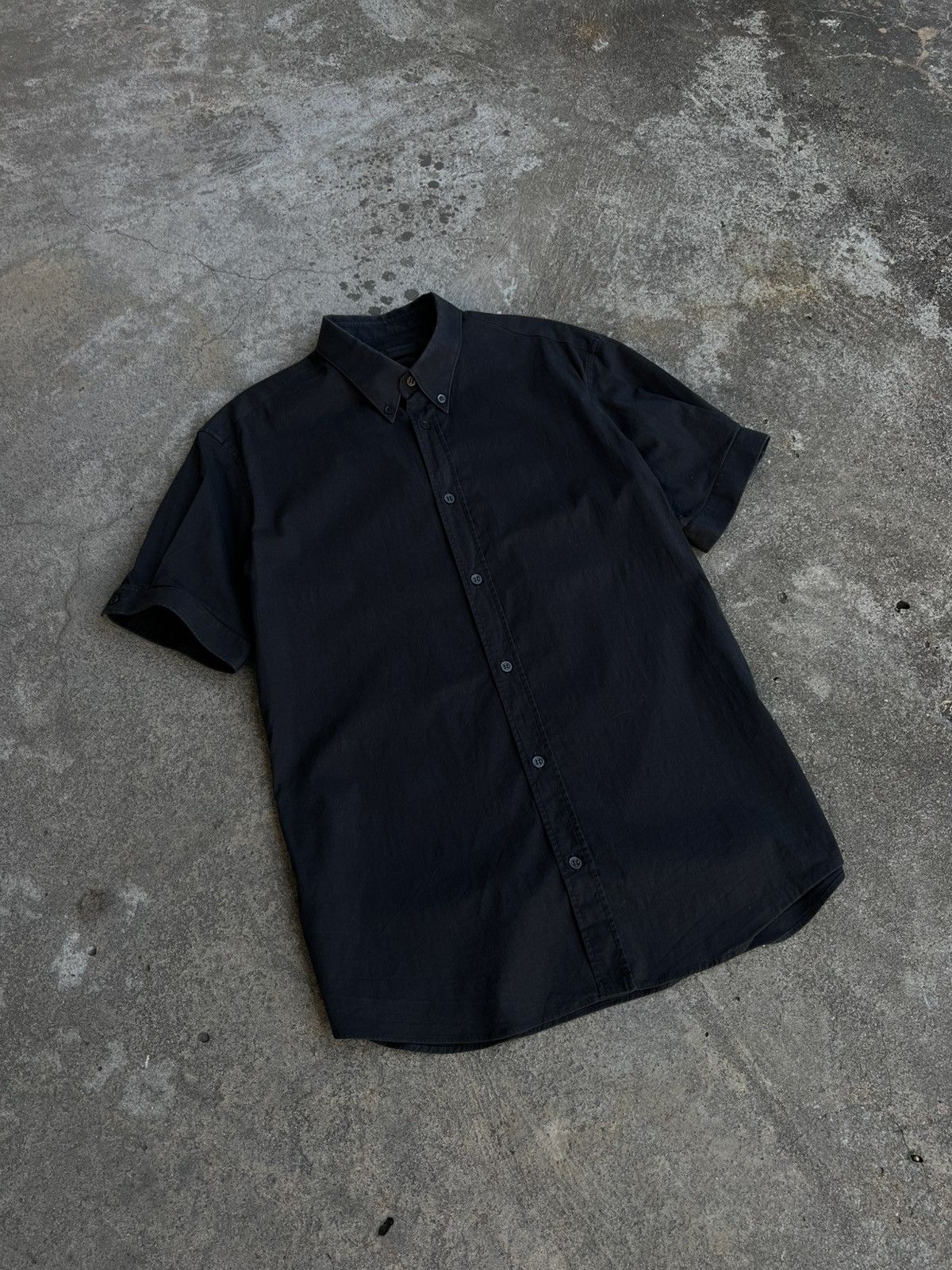 Alexander McQueen Alexander McQueen Button Ups Brad Pitt Blend Poplin Shirt Size US M / EU 48-50 / 2 - 2 Thumbnail