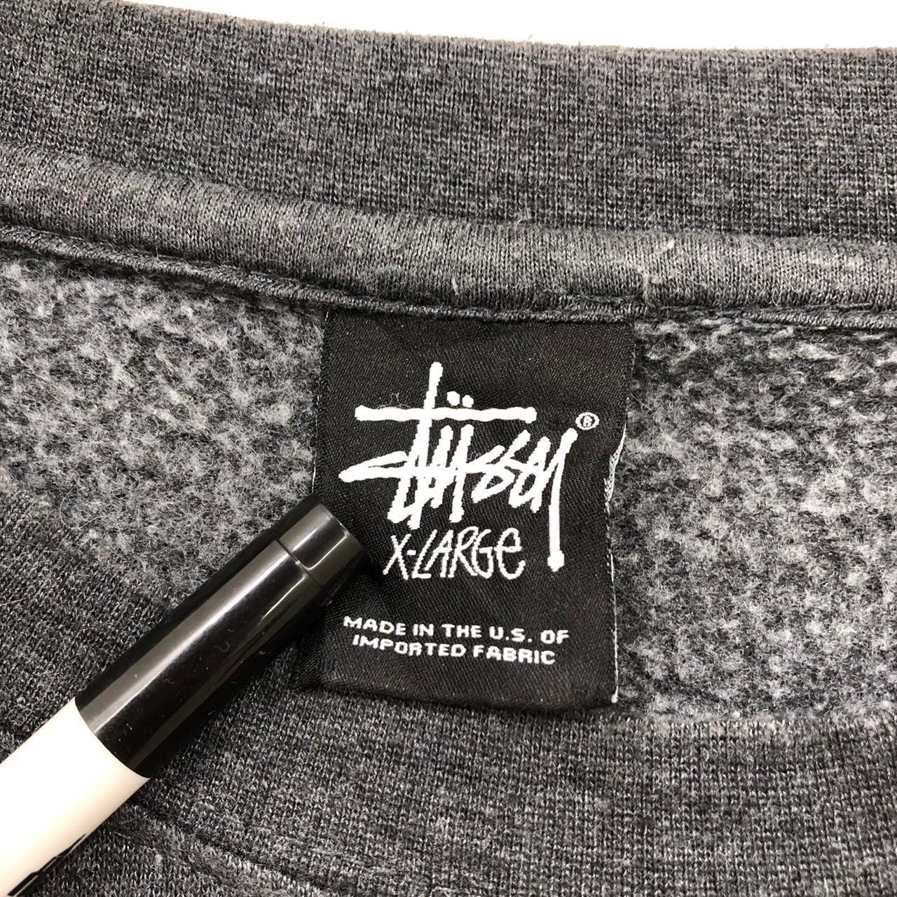 Stussy × Vintage Vintage STUSSY sweater Big Logo BN Size US XL / EU 56 / 4 - 6 Thumbnail