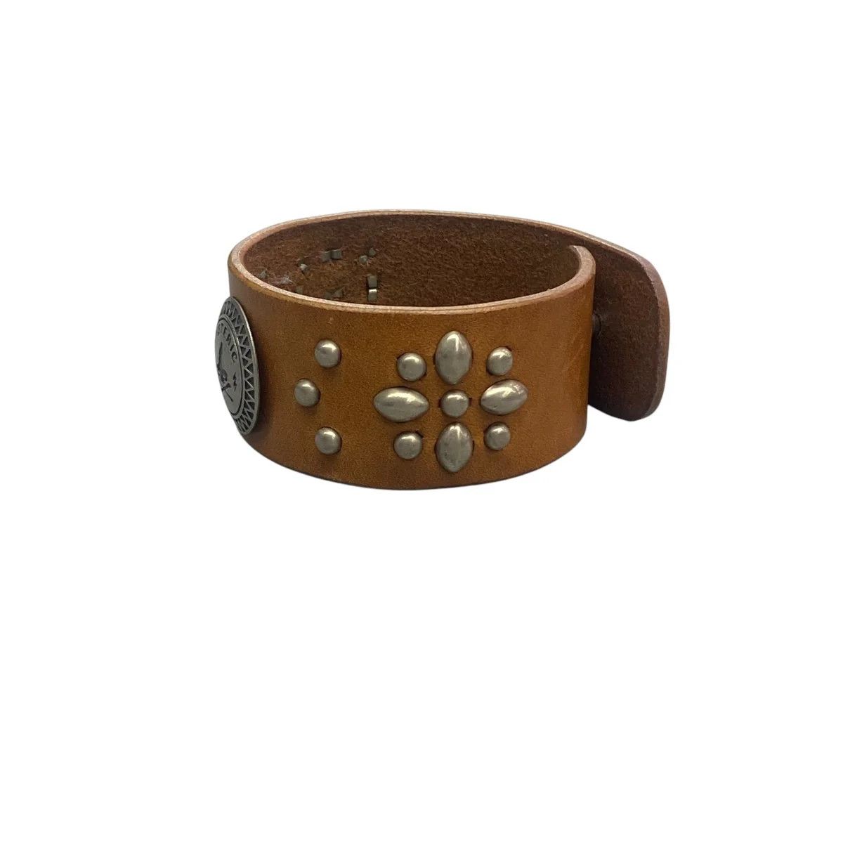 Hysteric Glamour Studded Logo Leather Bracelet Size ONE SIZE - 3 Thumbnail