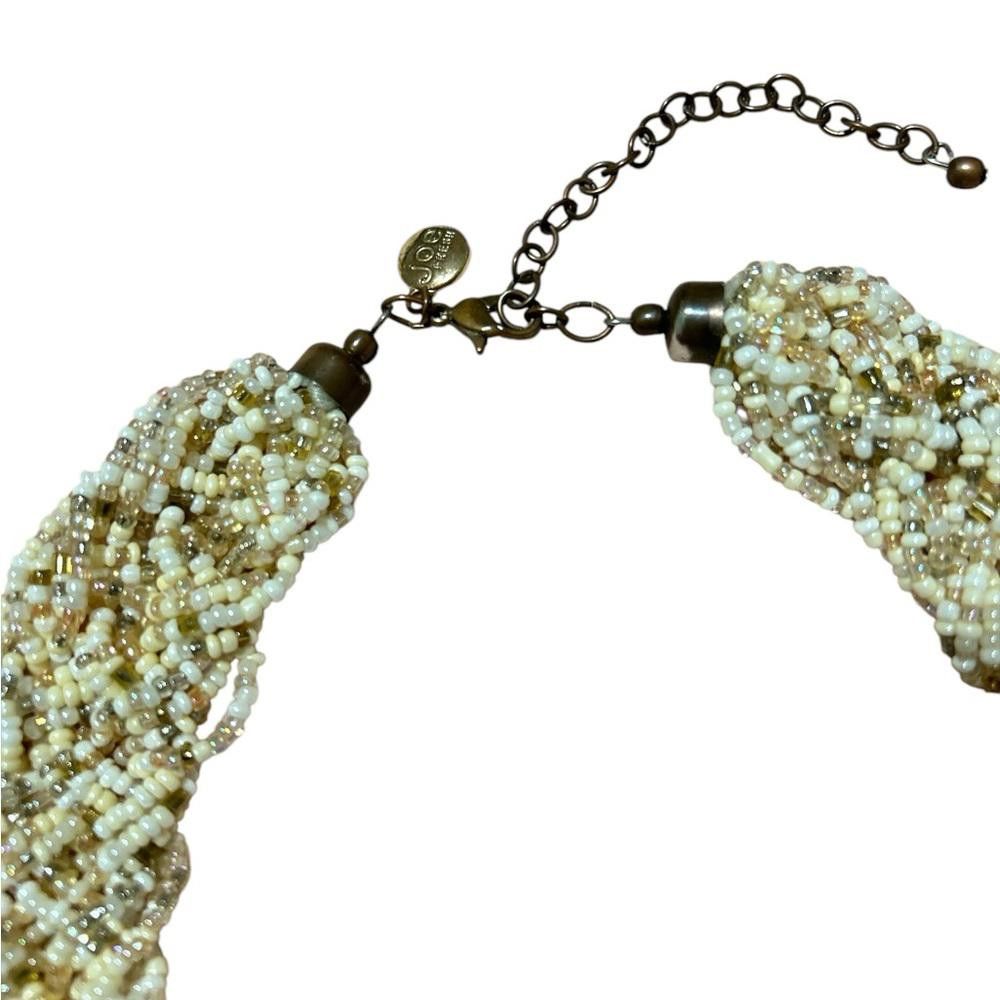 Joe Freshgoods Joe fresh Beaded Statement Necklace Size ONE SIZE - 2 Thumbnail